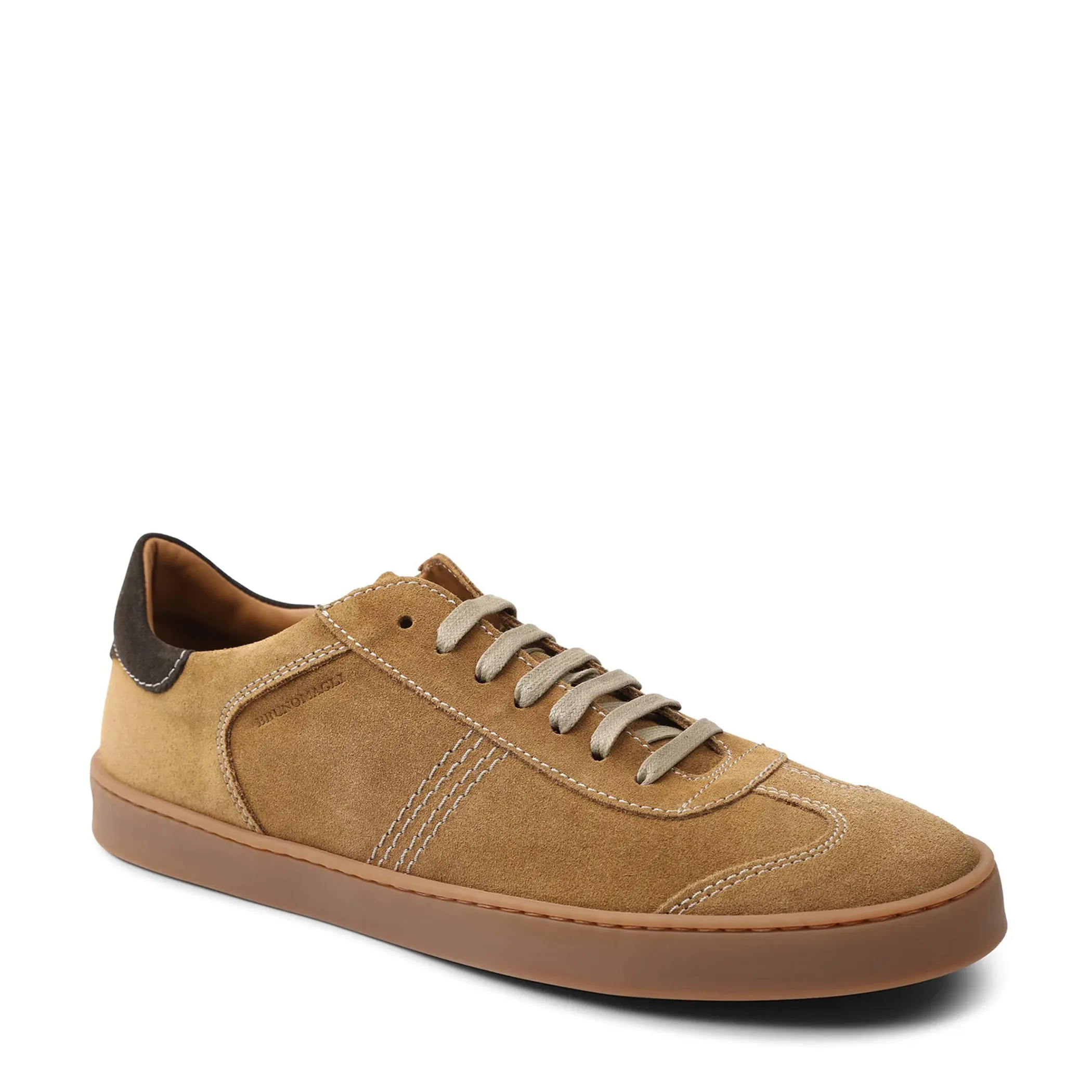 Bono Suede Lace-Up Sneaker - Cognac sold by Bruno Magli
