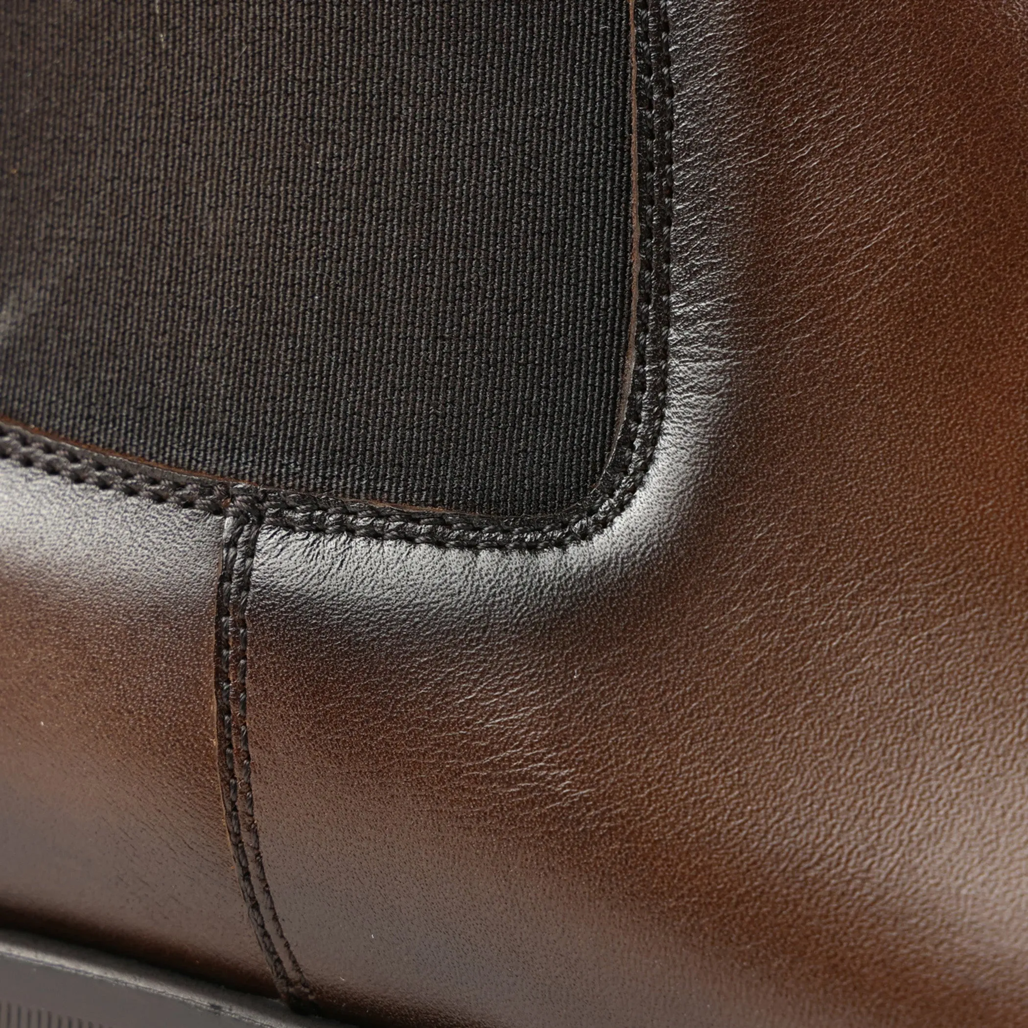 Bucca Double-Gore Chelsea Boot - Dark Brown sold by Bruno Magli product image thumbnail 3