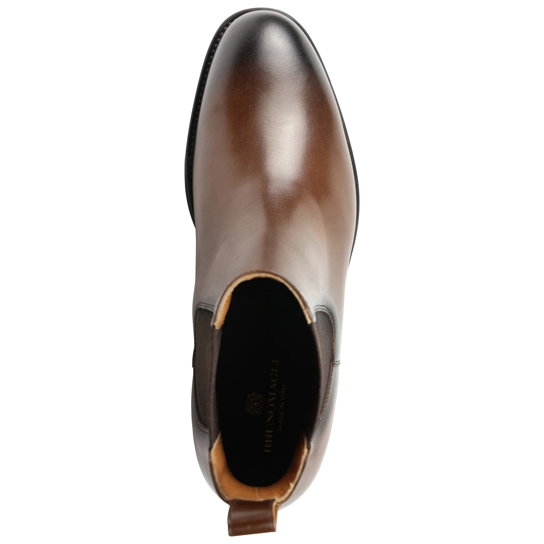 Bucca Double-Gore Chelsea Boot - Dark Brown sold by Bruno Magli product image thumbnail 4