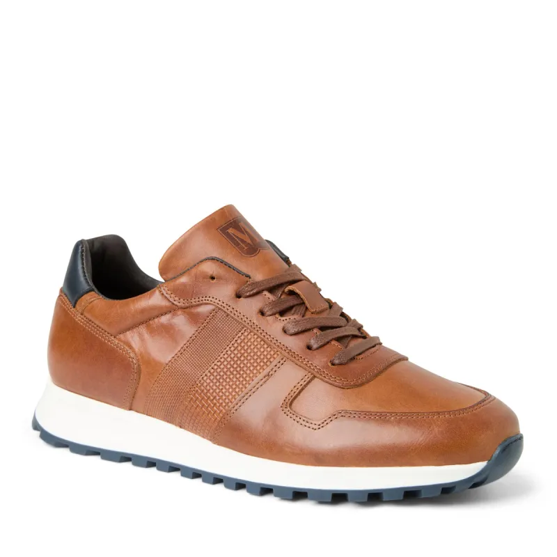 ★Bruno Magli★Men's Duccio★Rust Duccio Mid leather Jogger Sneaker-Rust | Parallel