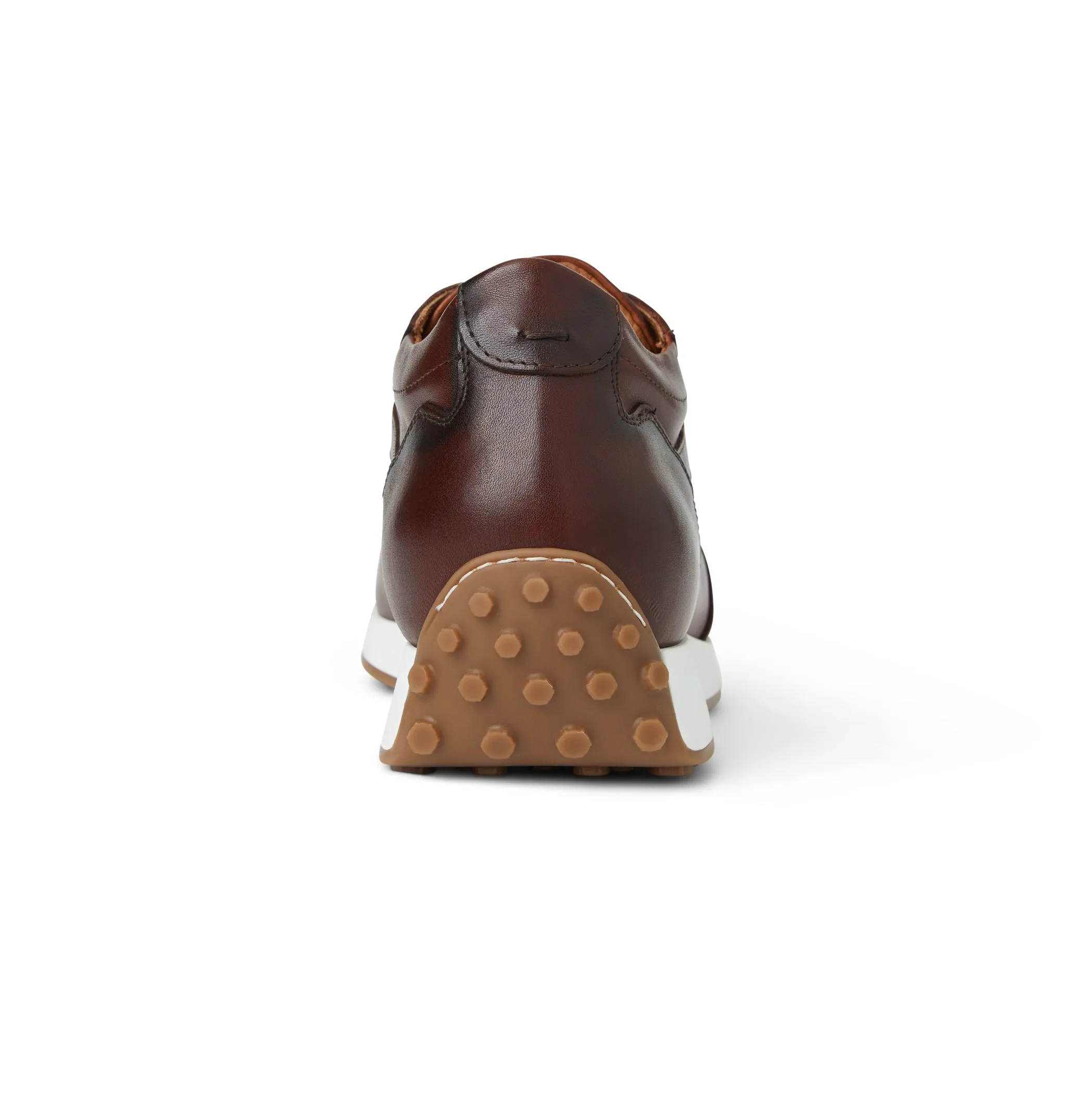 Duccio Mid leather Jogger Sneaker-Rust sold by Bruno Magli product image thumbnail 3