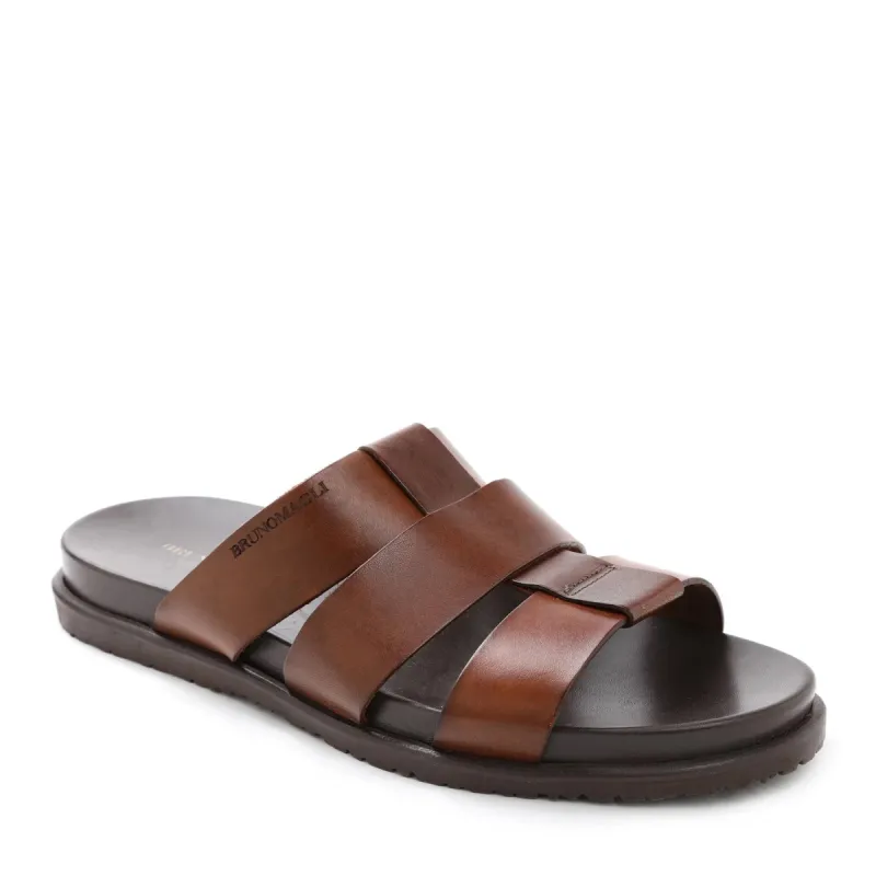 Empoli Leather Slide Sandal sold by Bruno Magli