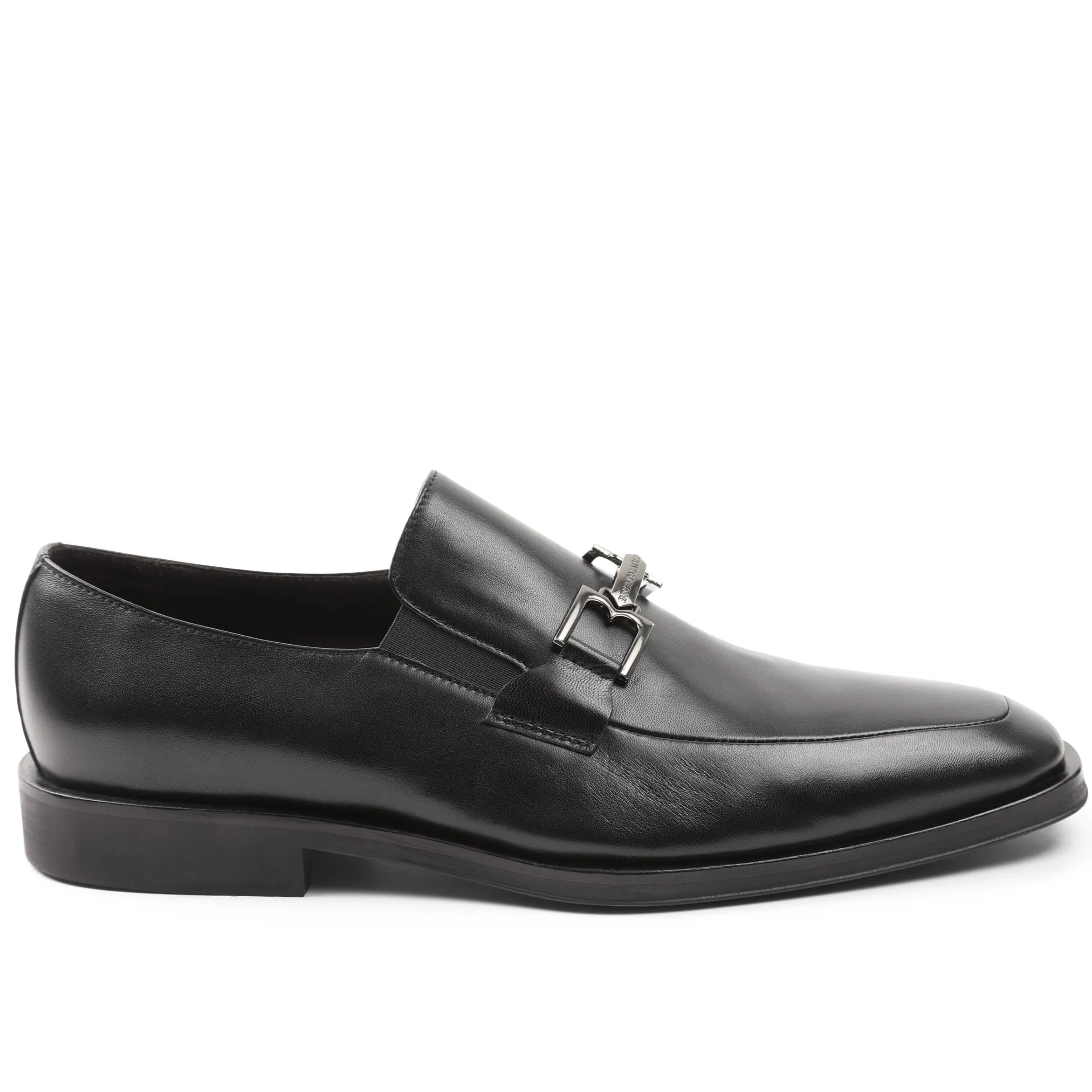 Rialto Black Leather Slip-On Loafer sold by Bruno Magli product image thumbnail 2