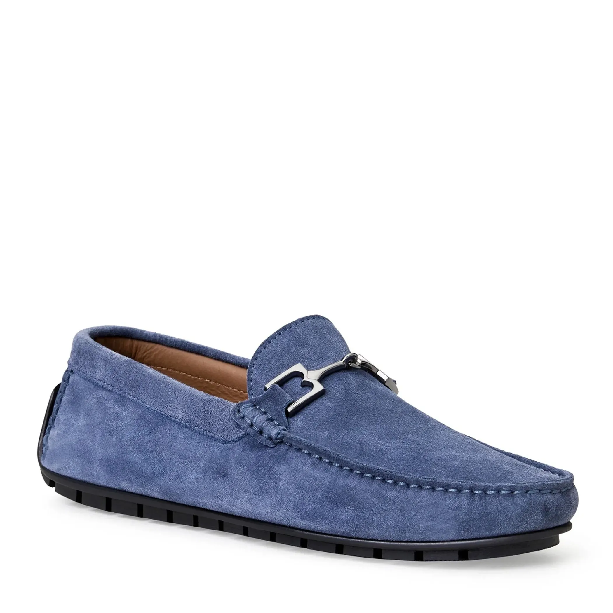 XANDER CASUAL SUEDE DRIVING MOCCASIN-LIGHT BLUE sold by Bruno Magli