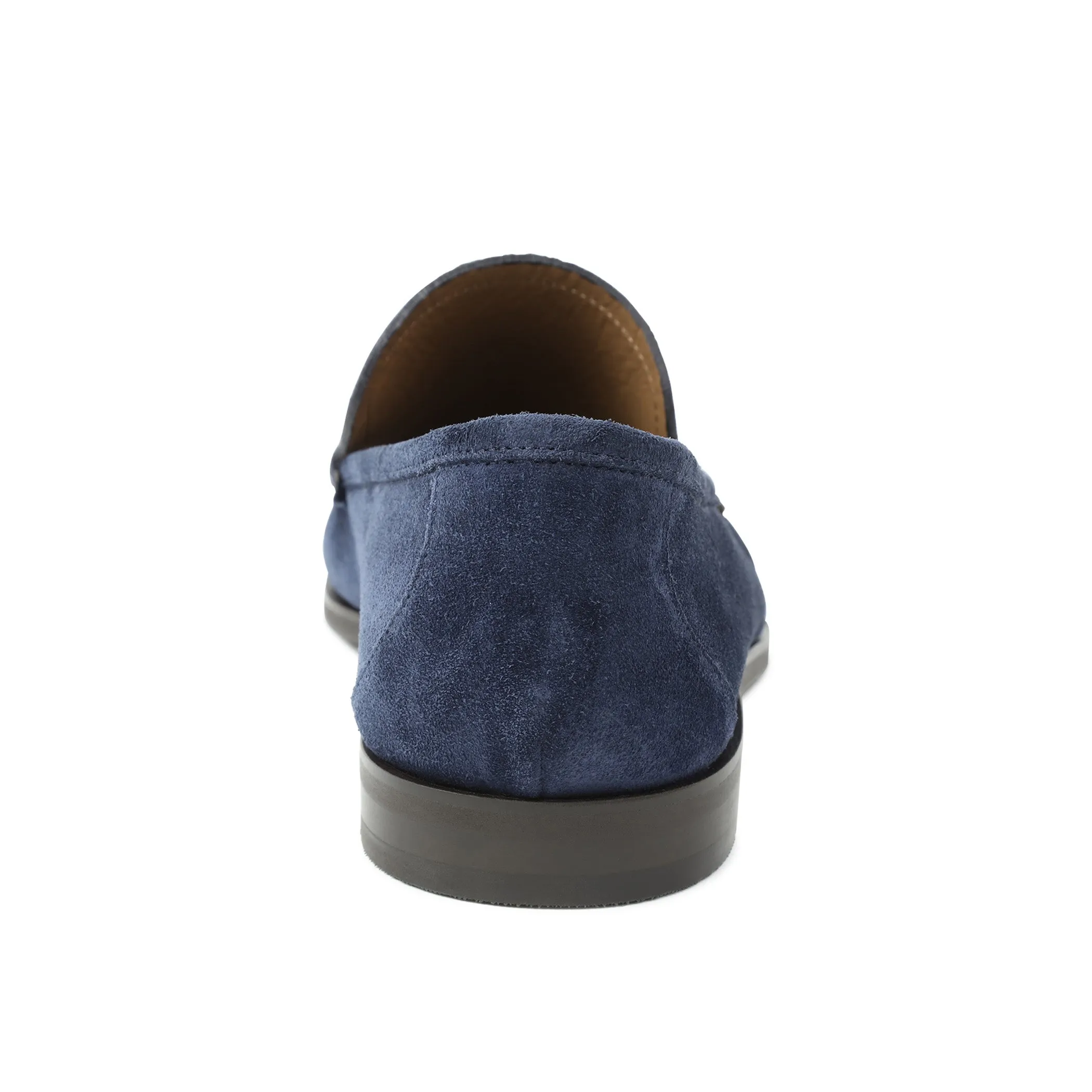 Encino Suede Casual-Vamp Loafer - Navy sold by Bruno Magli product image thumbnail 5