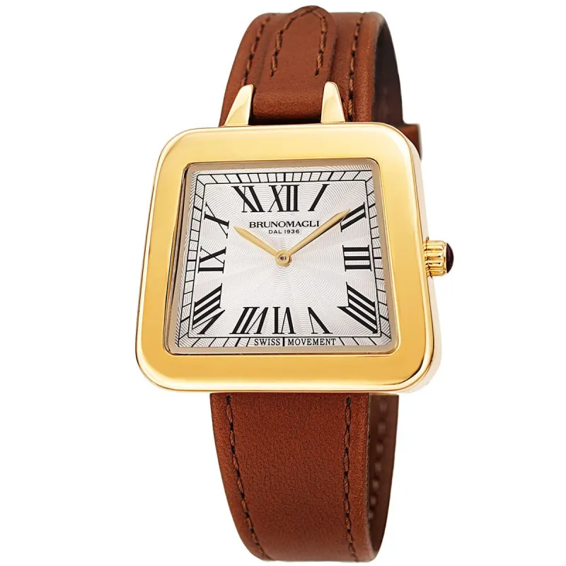 Emma 1142 Women's Watch - Dark Tan sold by Bruno Magli