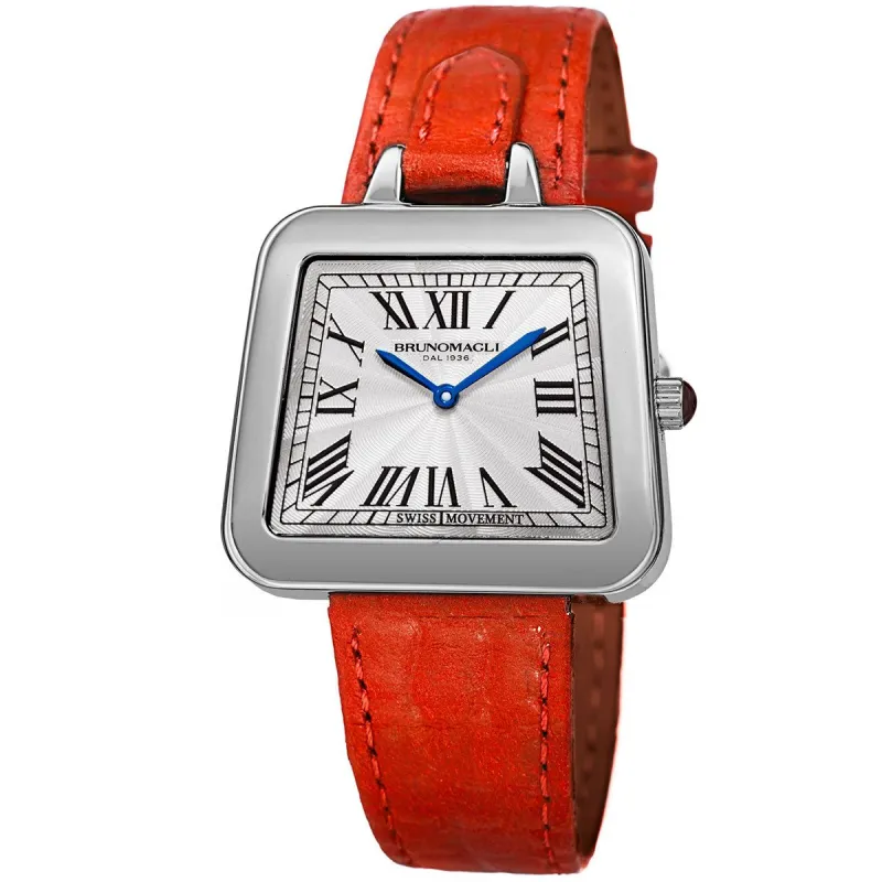 Emma 1141 Watch, Red Strap sold by Bruno Magli