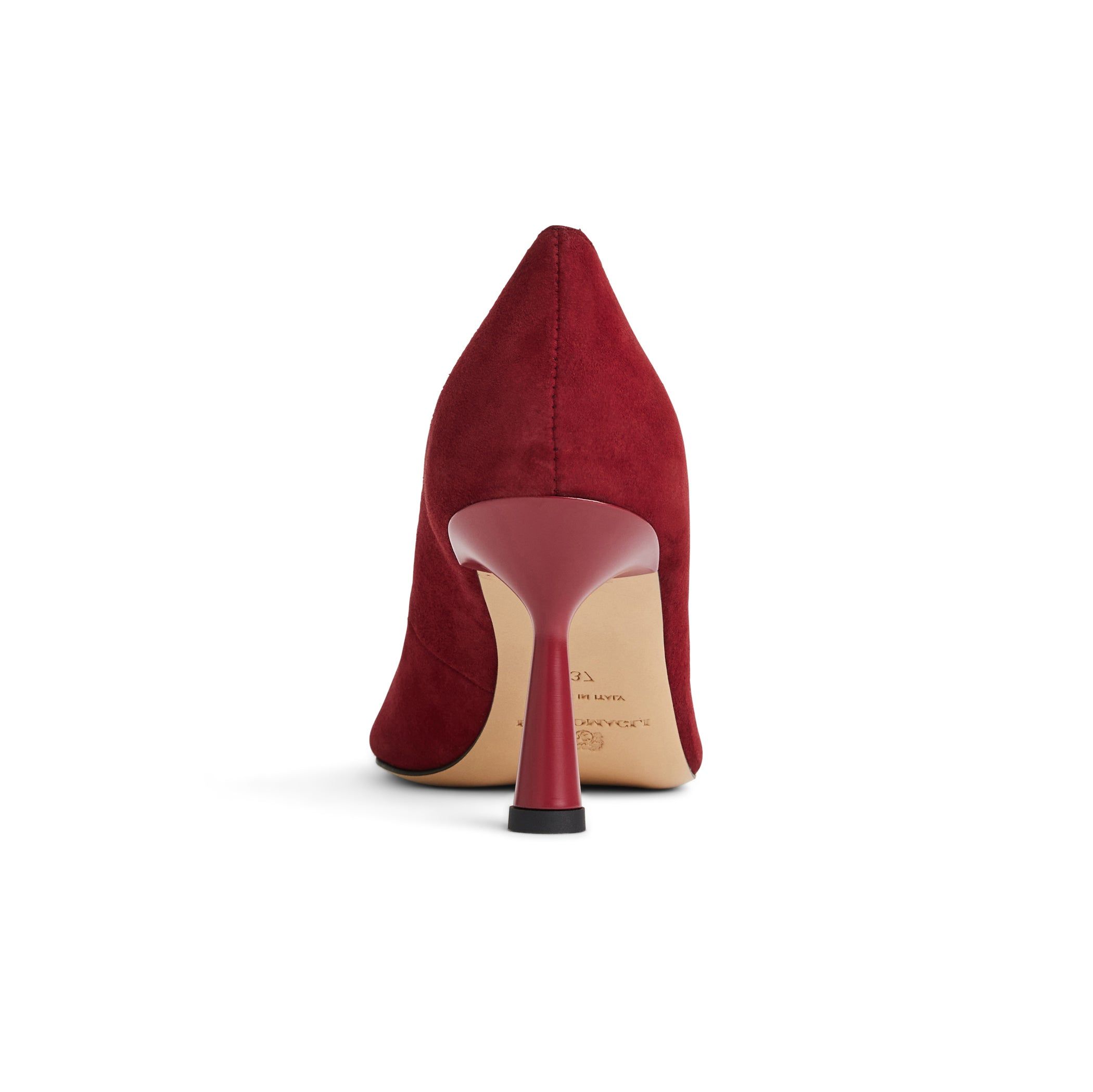 BABETTE CLASSIC SUEDE PUMP-RUBY SUEDE sold by Bruno Magli product image thumbnail 4