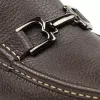 Enrico Leather Bit Loafer Slip-On - Dark Brown sold by Bruno Magli