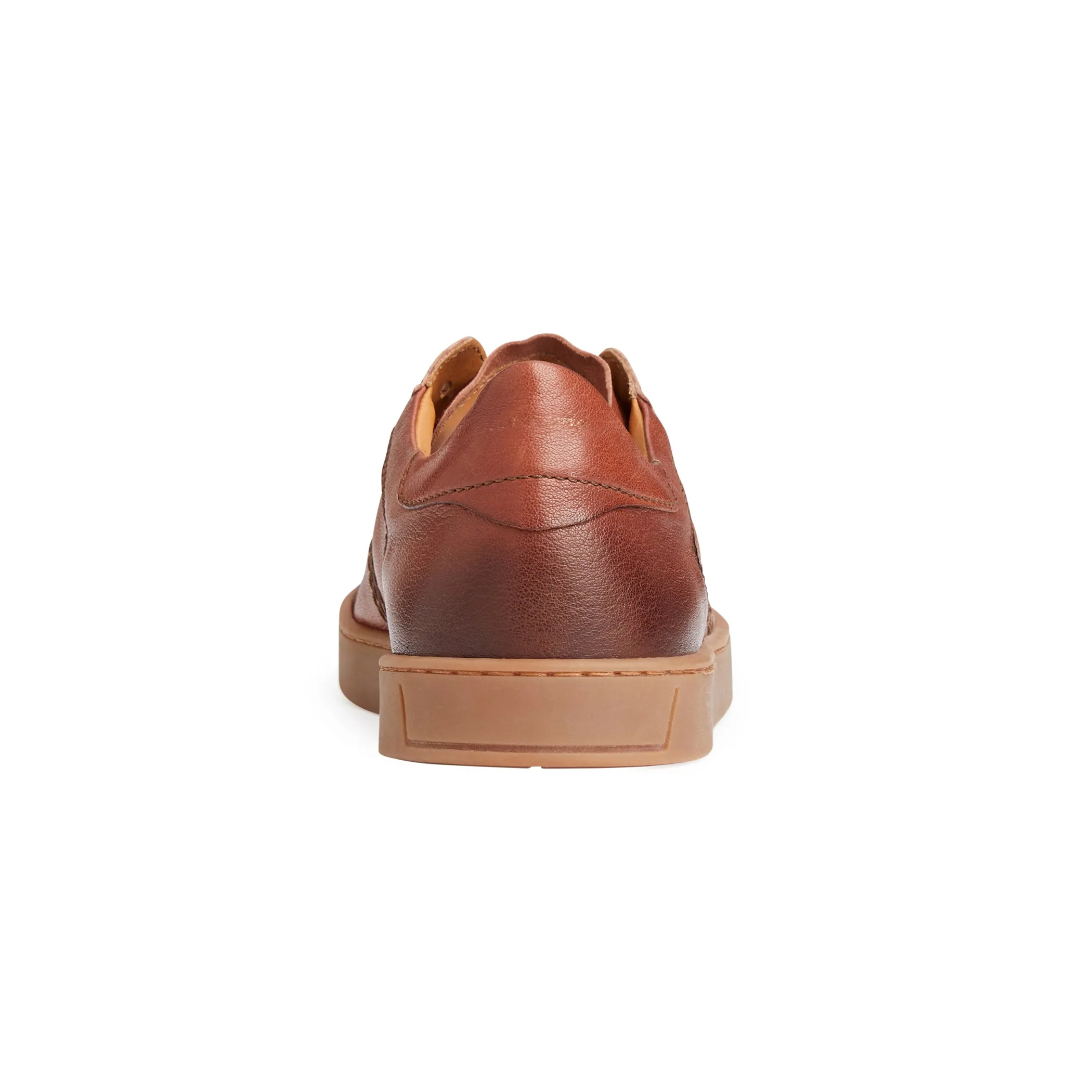 Bono Leather Lace-up Sneaker-Cognac sold by Bruno Magli product image thumbnail 3