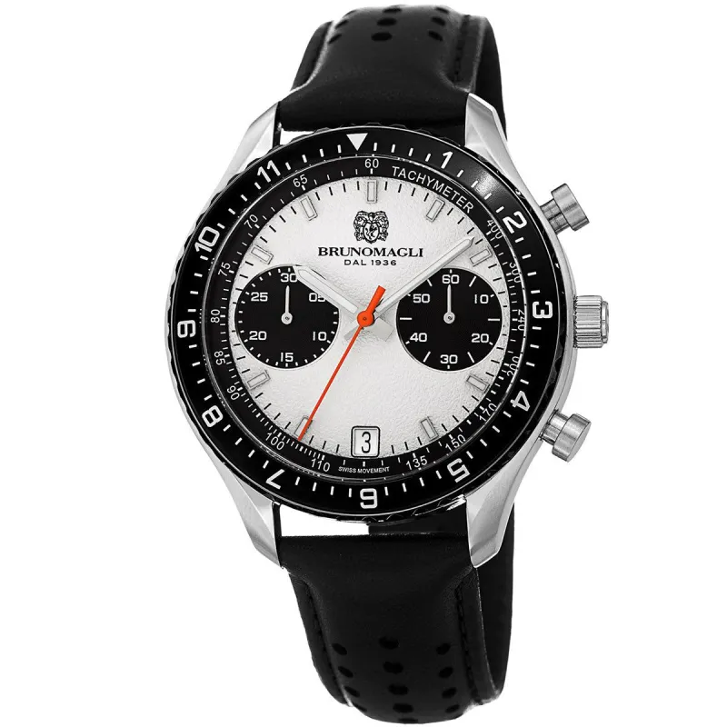 Men's Marco 1081 Chronograph Watch - Black Strap sold by Bruno Magli