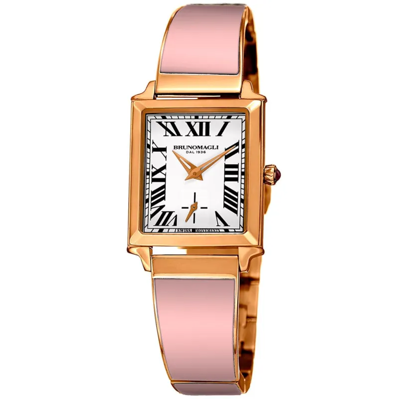 Valentina 1062 Watch, Rose Gold Strap sold by Bruno Magli