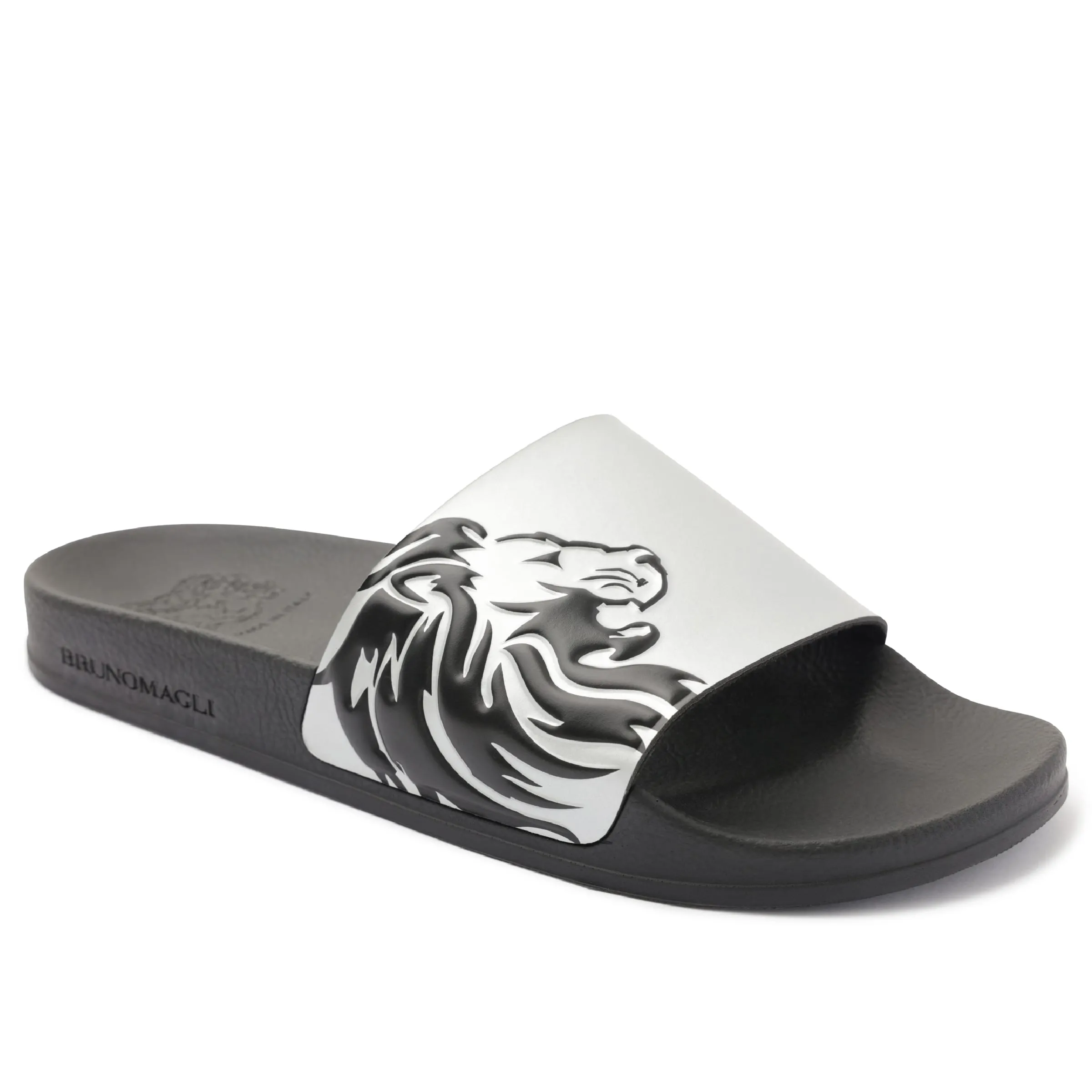 Messe Shower Slide - Silver sold by Bruno Magli product image thumbnail 2