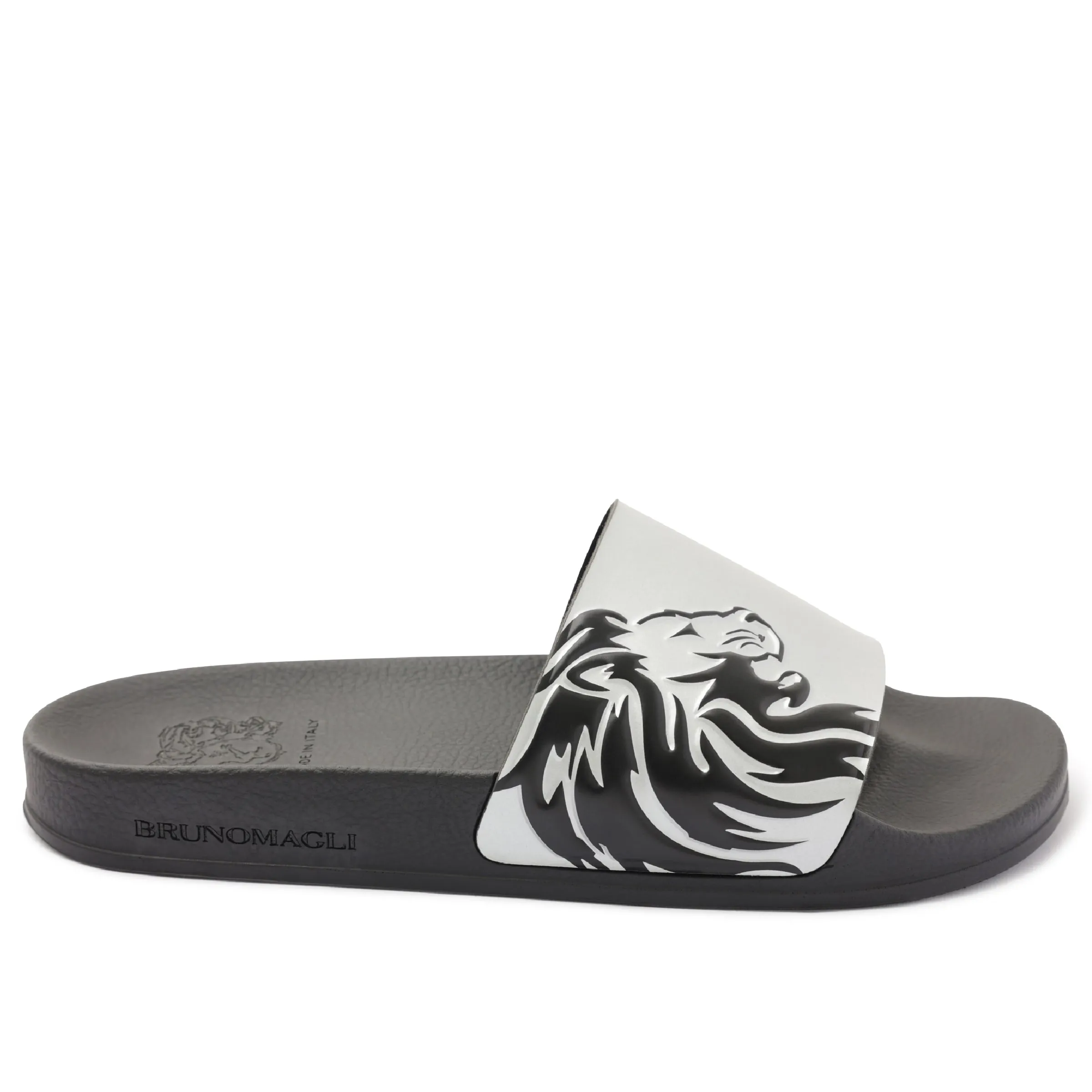 Messe Shower Slide - Silver sold by Bruno Magli product image thumbnail 3