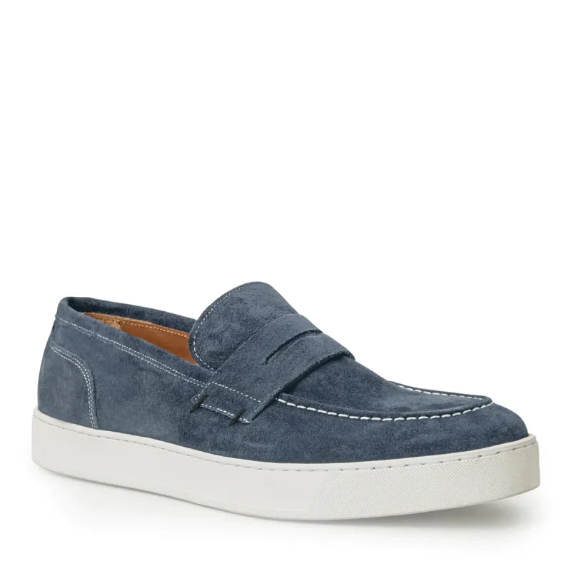 ROMOLO-NAVY SUEDE sold by Bruno Magli