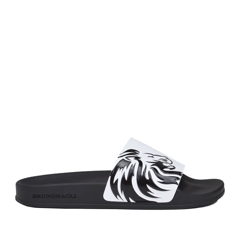 Manolo Slide - White EVA sold by Bruno Magli