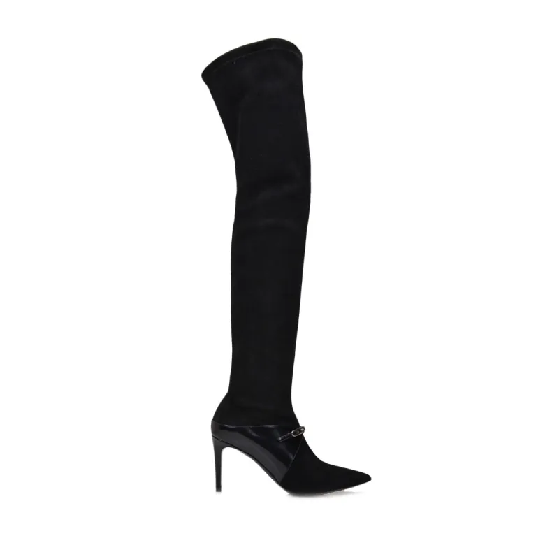 Isa Boot  - Black Suede - Online Exclusive sold by Bruno Magli