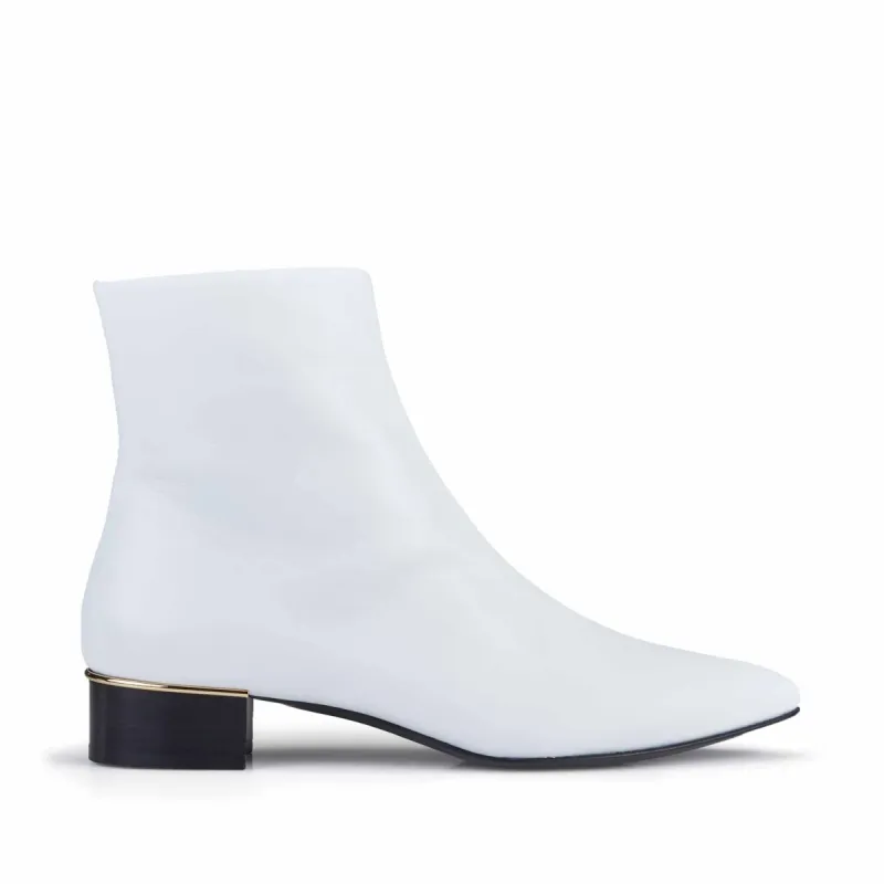 Brigitta Boot  - White Leather - Online Exclusive sold by Bruno Magli