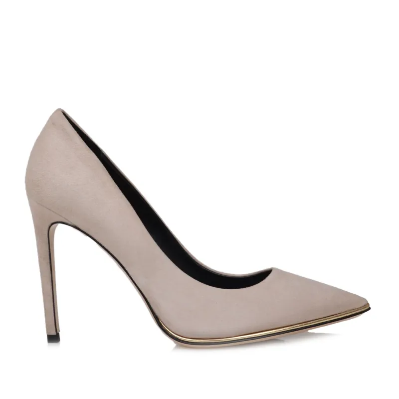 Gala Suede Pump - Cream Suede - Online Exclusive sold by Bruno Magli