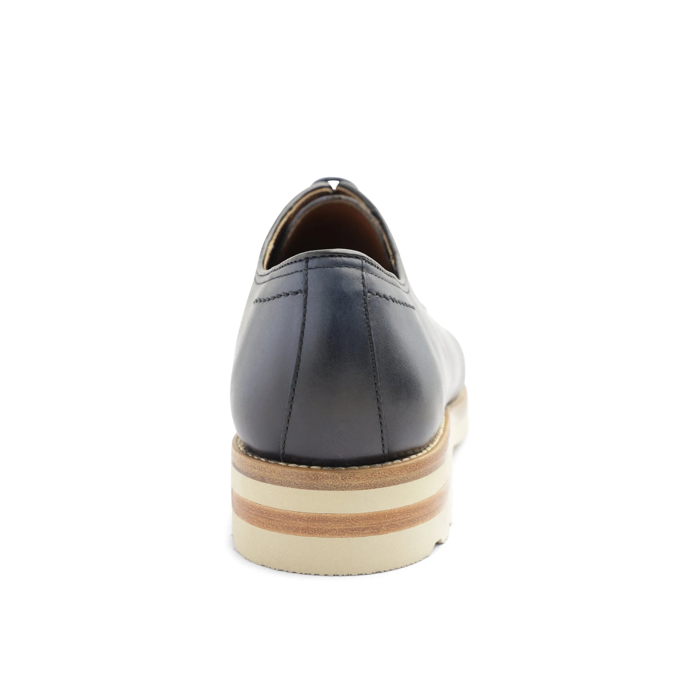 Viterbo Plain Toe Leather Derby - Blue sold by Bruno Magli product image thumbnail 3