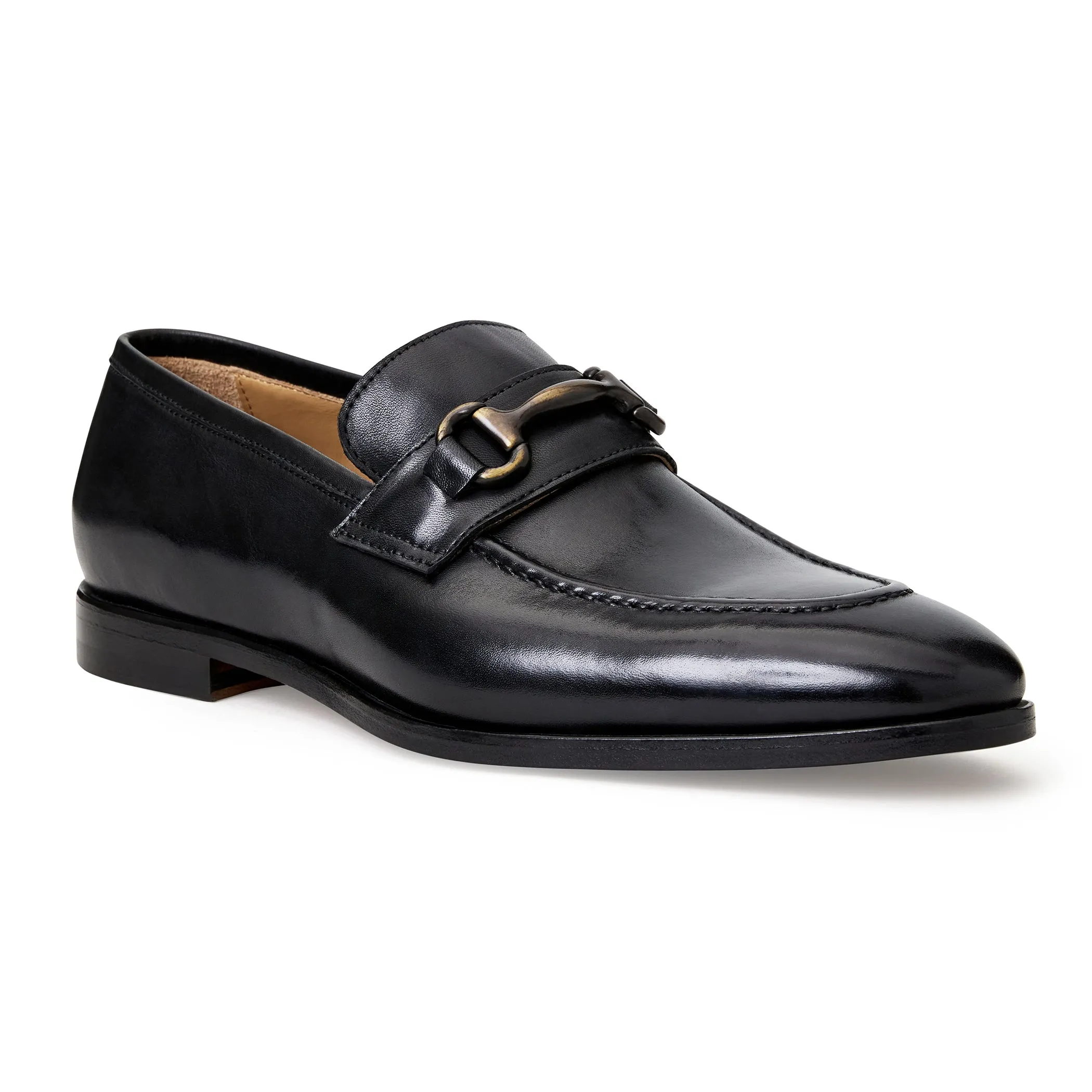 PIERO SLIP-ON DRESS LOAFER-BLACK sold by Bruno Magli product image thumbnail 2