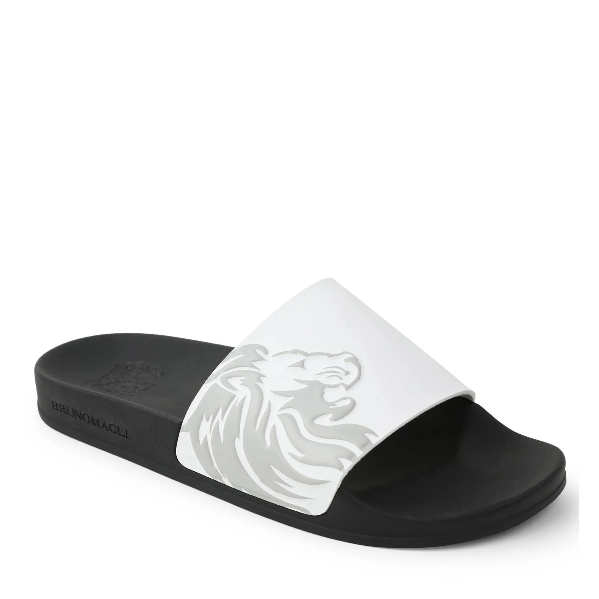 Messe Shower Slide - White sold by Bruno Magli