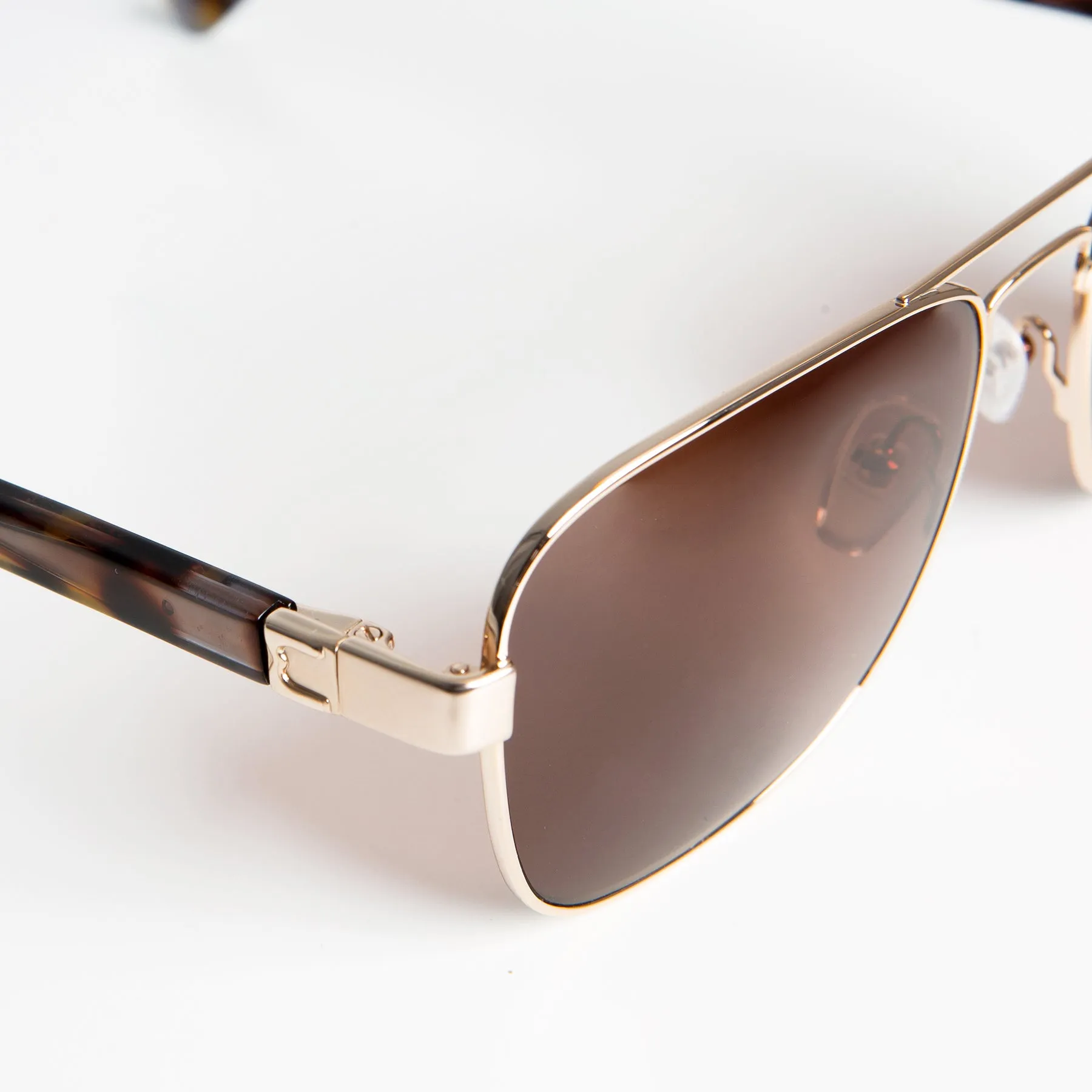 Sole Aviator Sunglasses - Gold sold by Bruno Magli product image thumbnail 3