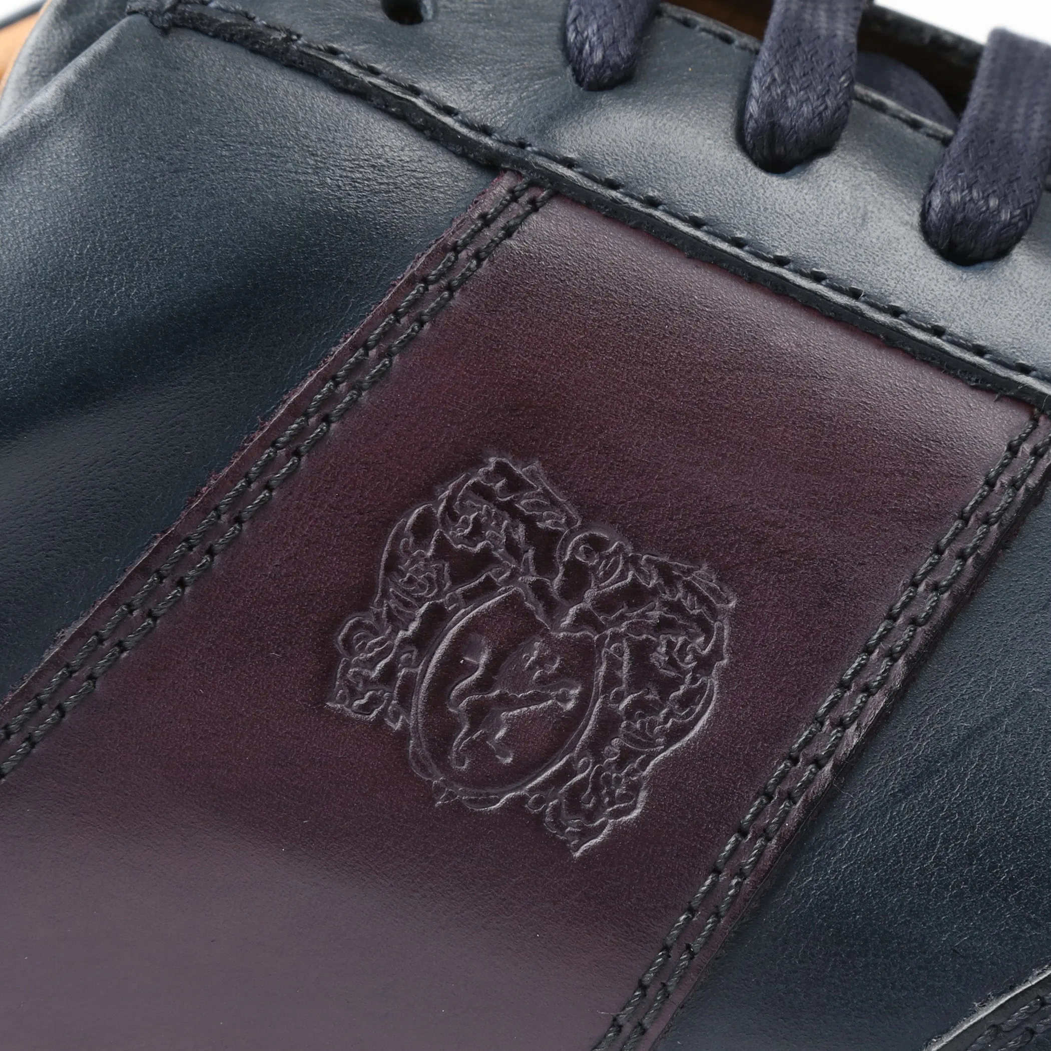 Elliot Jogger Lace-Up Oxford Sneaker - Navy sold by Bruno Magli product image thumbnail 3