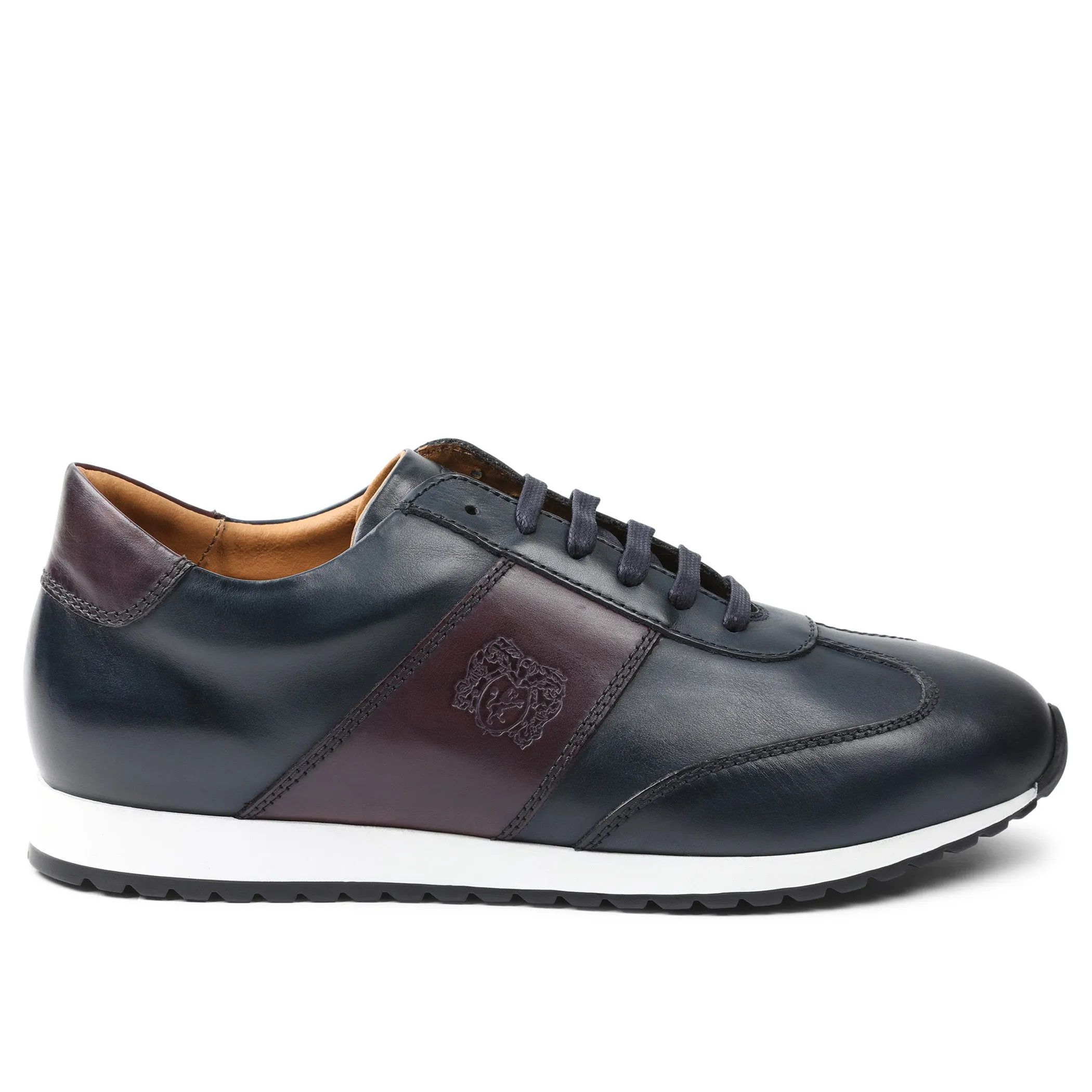 Elliot Jogger Lace-Up Oxford Sneaker - Navy sold by Bruno Magli product image thumbnail 2