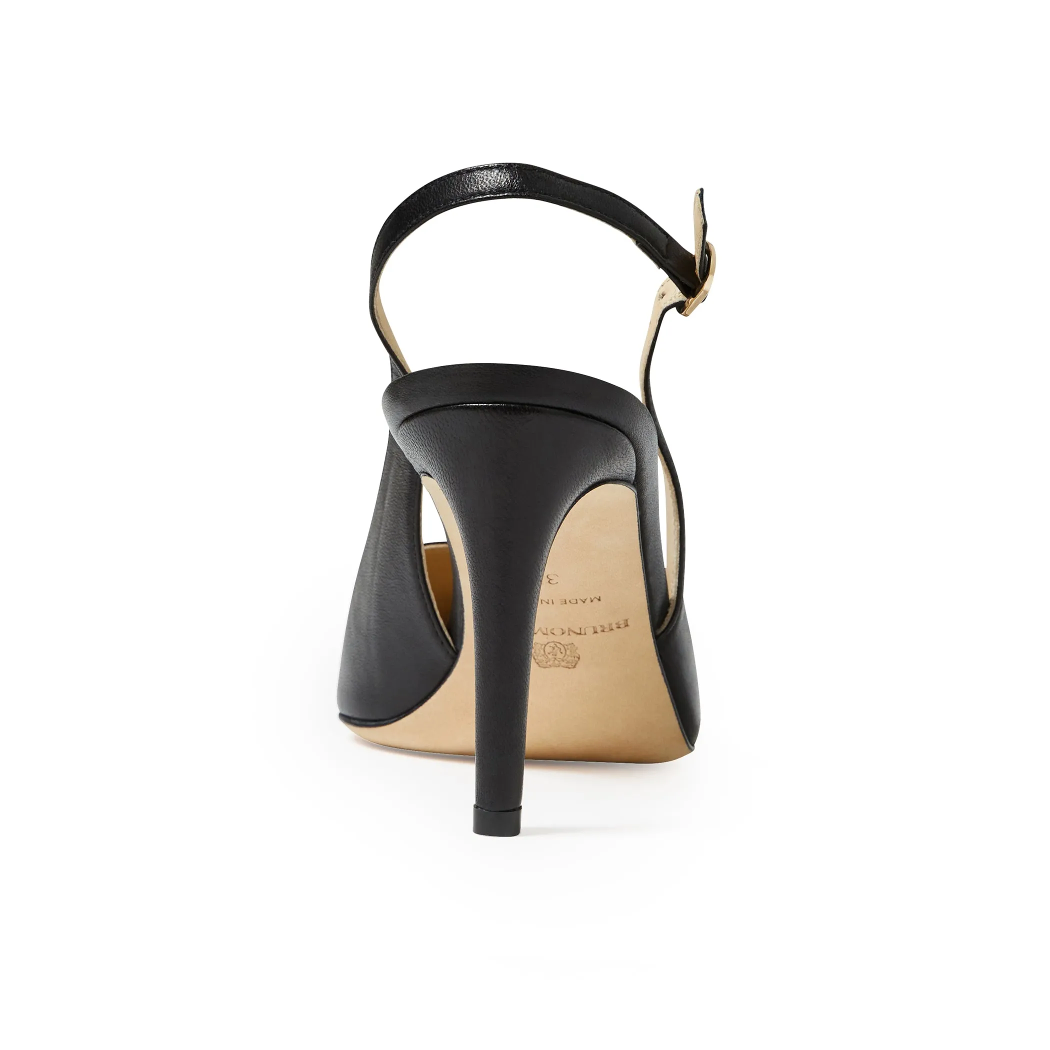 ALINA SLINGBACK PUMP BLACK SUEDE sold by Bruno Magli product image thumbnail 3
