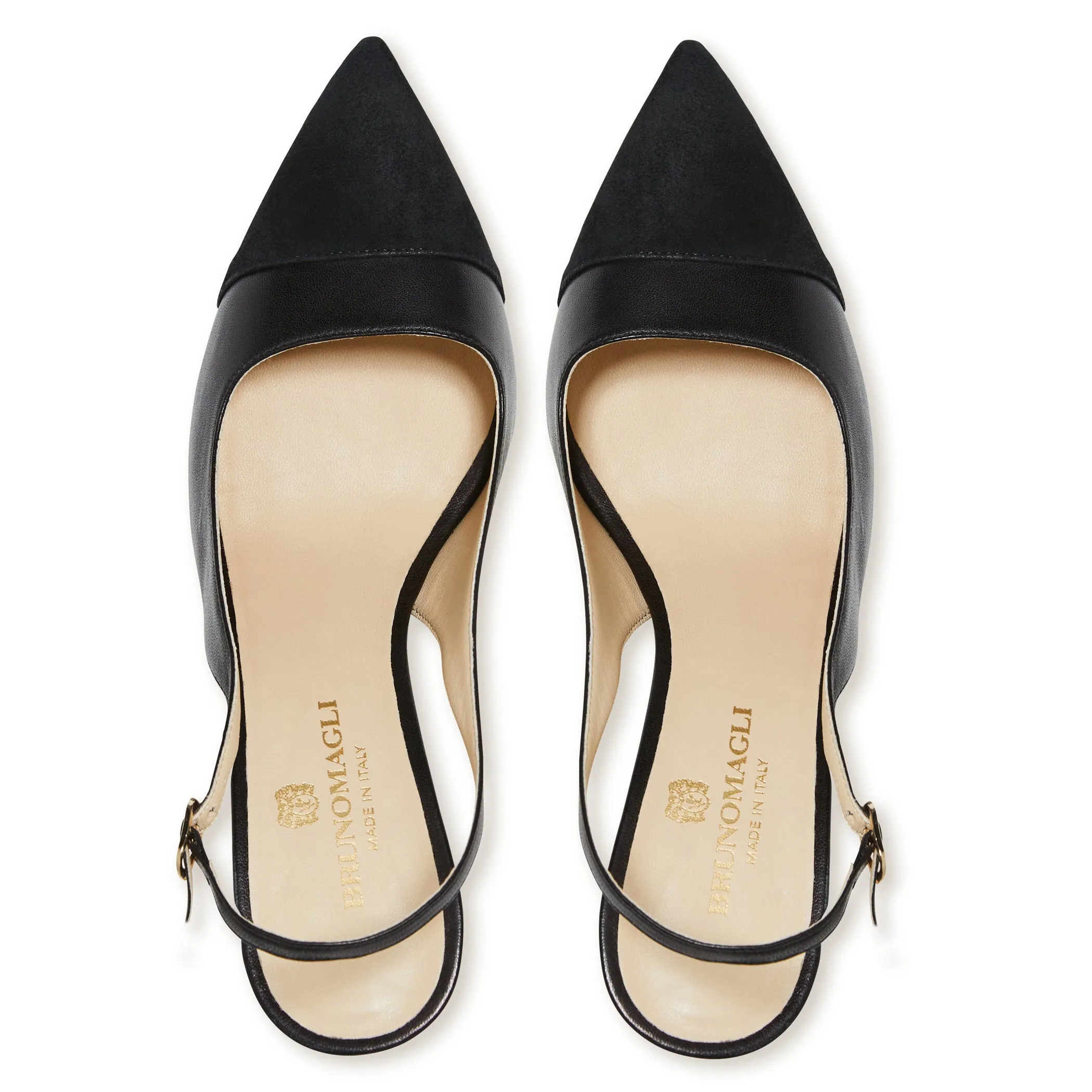 ALINA SLINGBACK PUMP BLACK SUEDE sold by Bruno Magli product image thumbnail 5