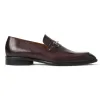 Sante Double Gore classic Bit leather Loafer-Bordeaux sold by Bruno Magli
