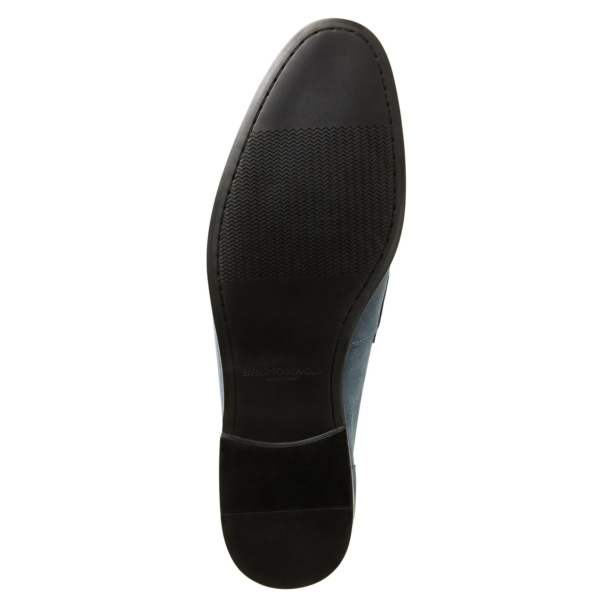 LASTRA SLIP-ON SUEDE LOAFER-LIGHT BLUE sold by Bruno Magli product image thumbnail 4