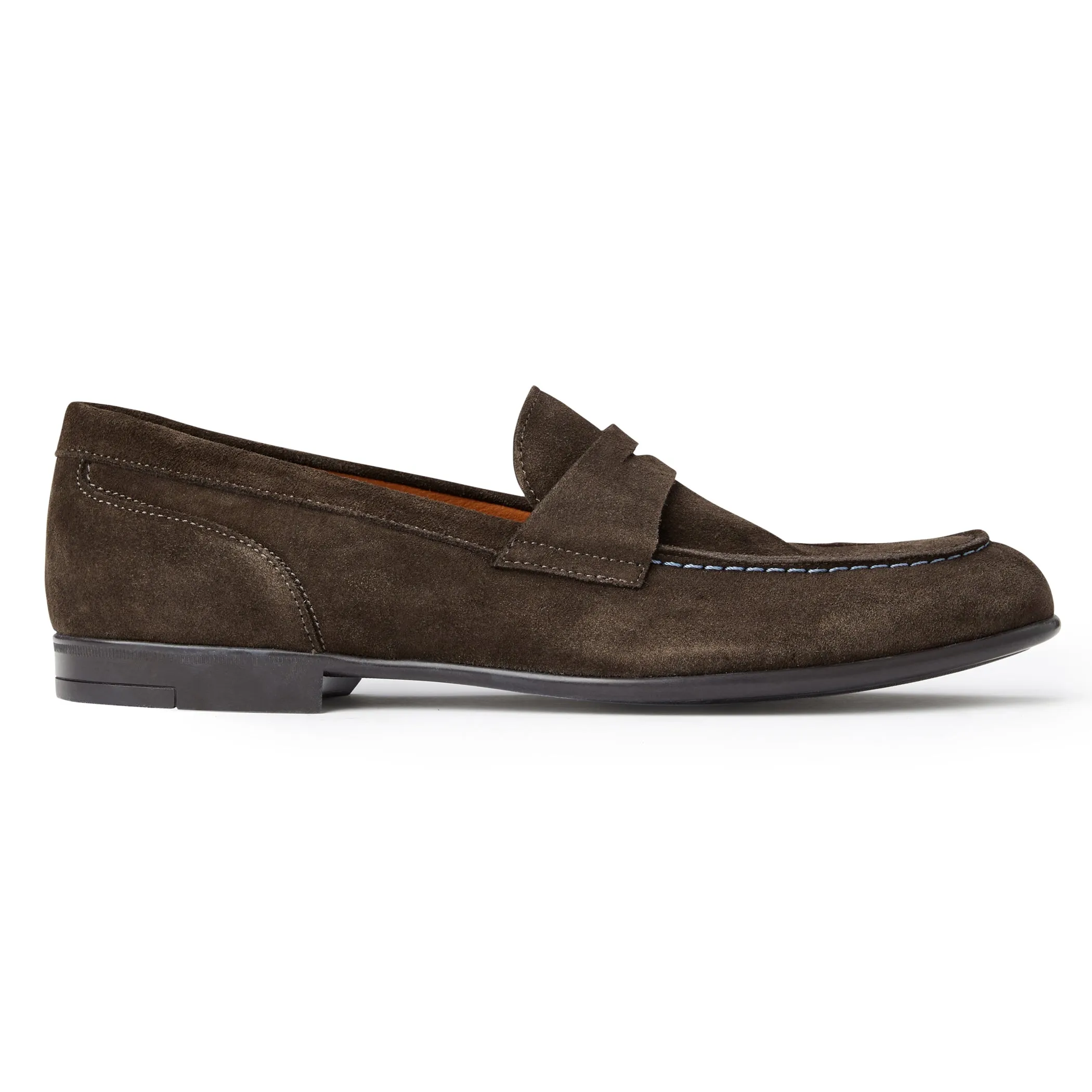 Silas Suede Loafer-Dark Brown sold by Bruno Magli product image thumbnail 2