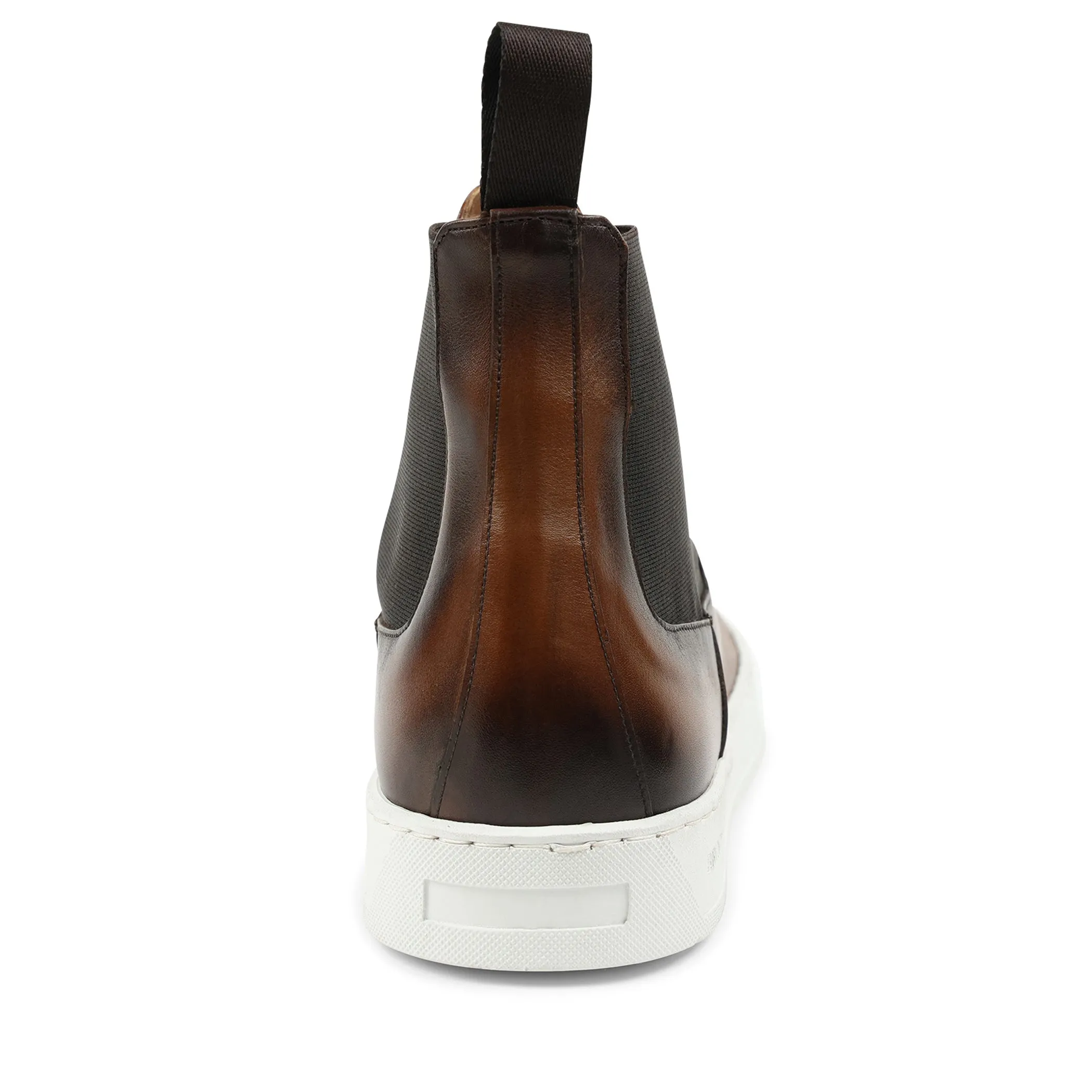 Romeo Twin-Gore Slip-On Chelsea Boot - Cognac sold by Bruno Magli product image thumbnail 5