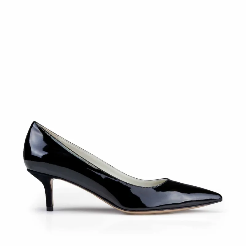 Perla Patent Leather Pump  - Black Patent Leather - Online Exclusive sold by Bruno Magli