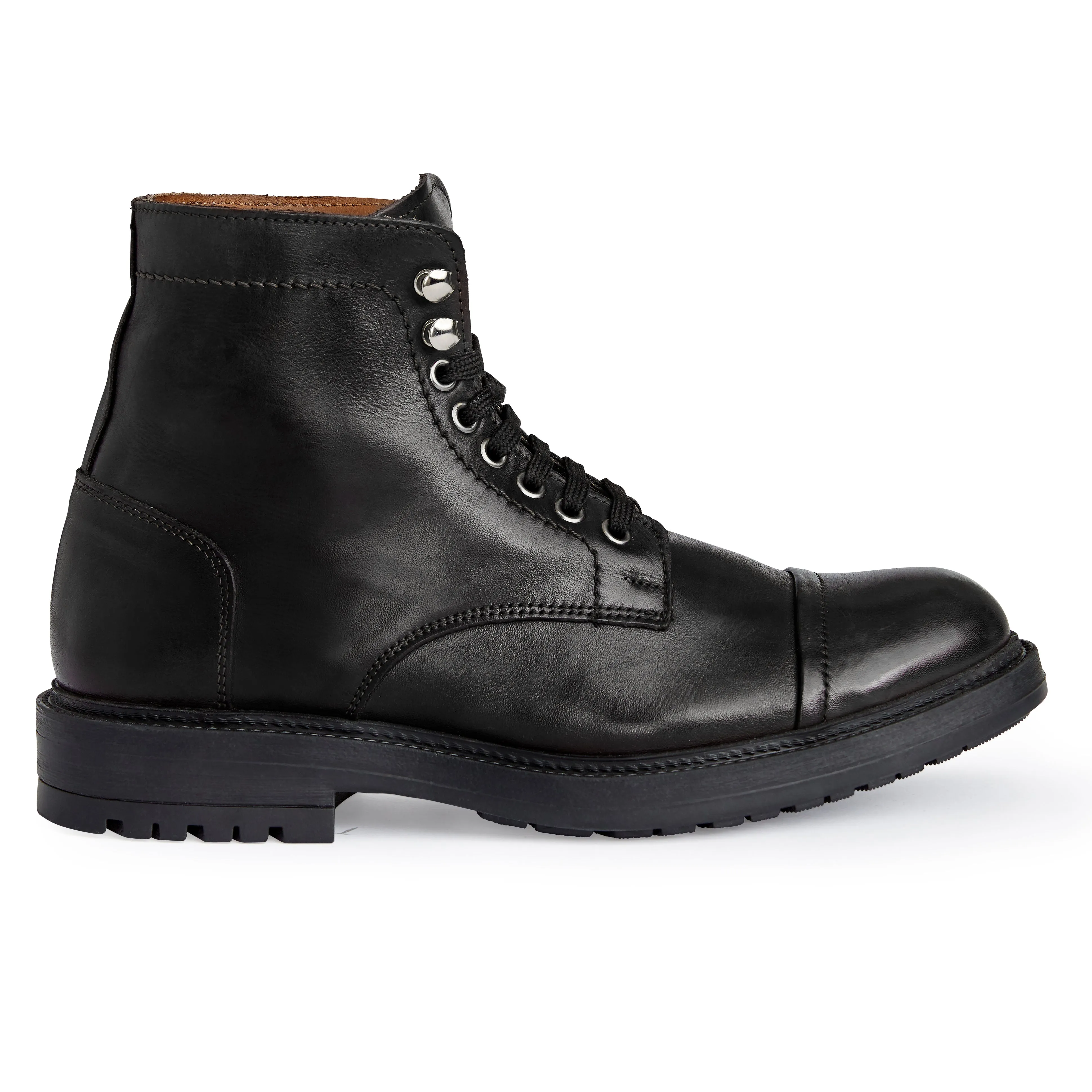 Costanzo Lace-up Boot- Black sold by Bruno Magli product image thumbnail 2