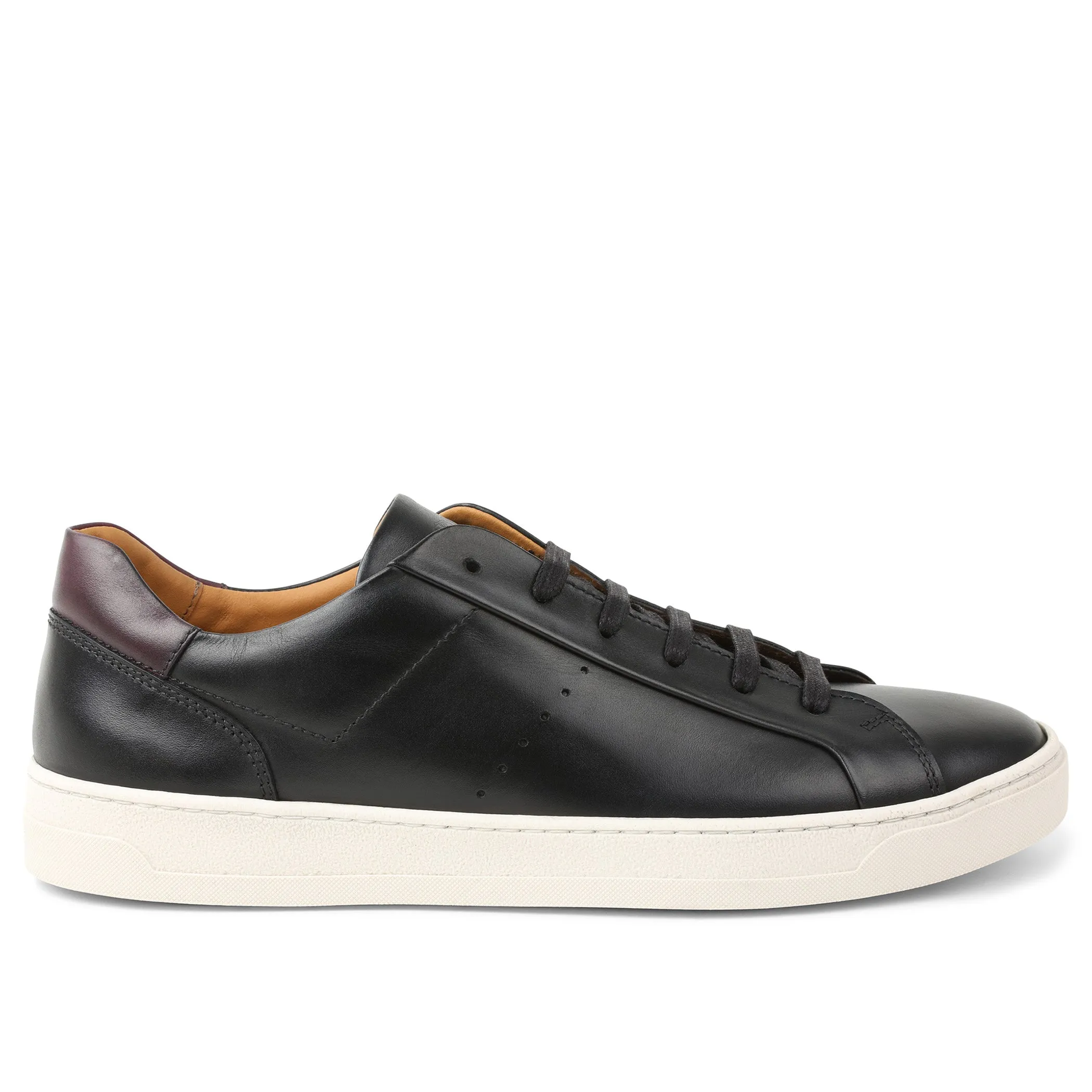 Dante Lace-to-Toe Leather Sneaker - Black sold by Bruno Magli product image thumbnail 2