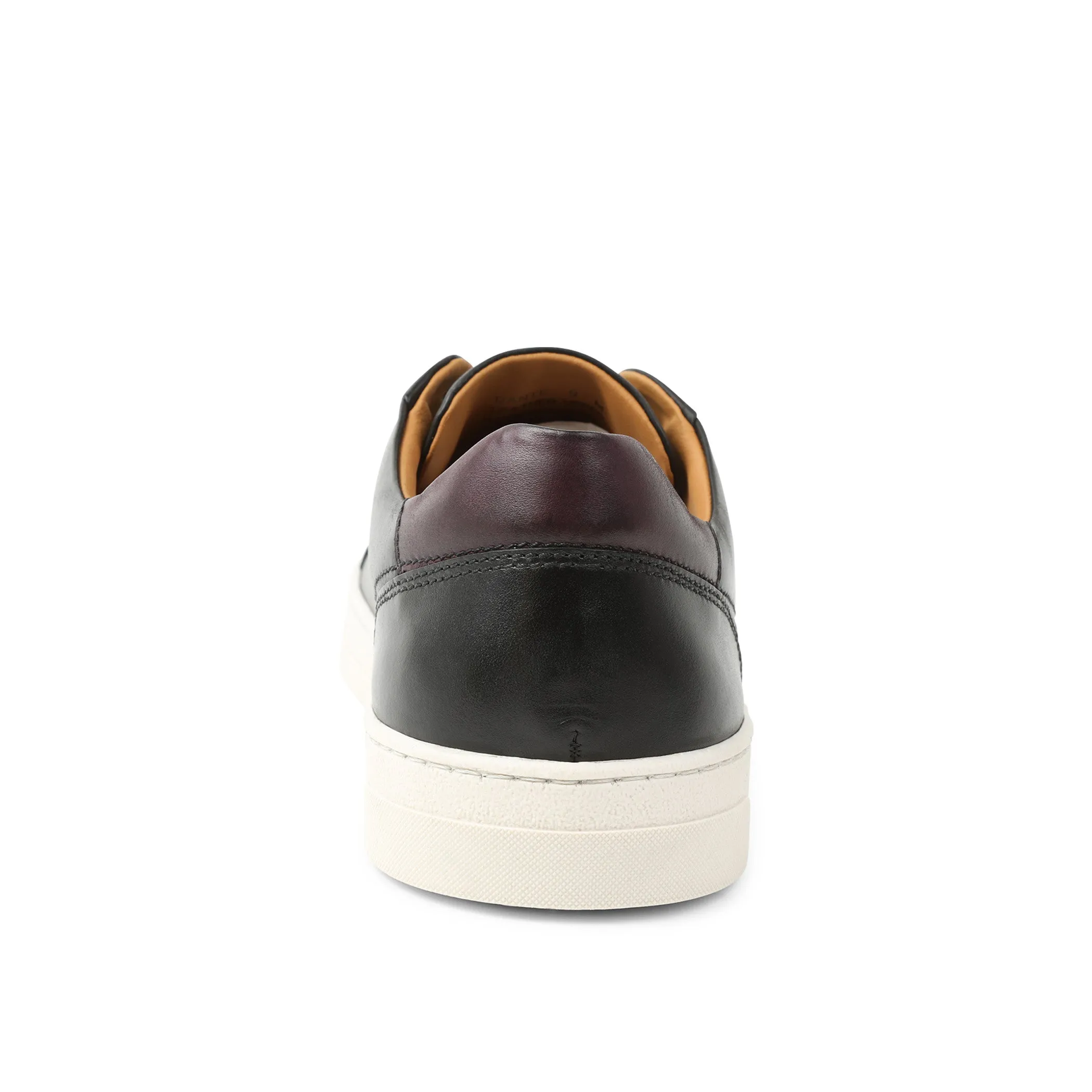 Dante Lace-to-Toe Leather Sneaker - Black sold by Bruno Magli product image thumbnail 4