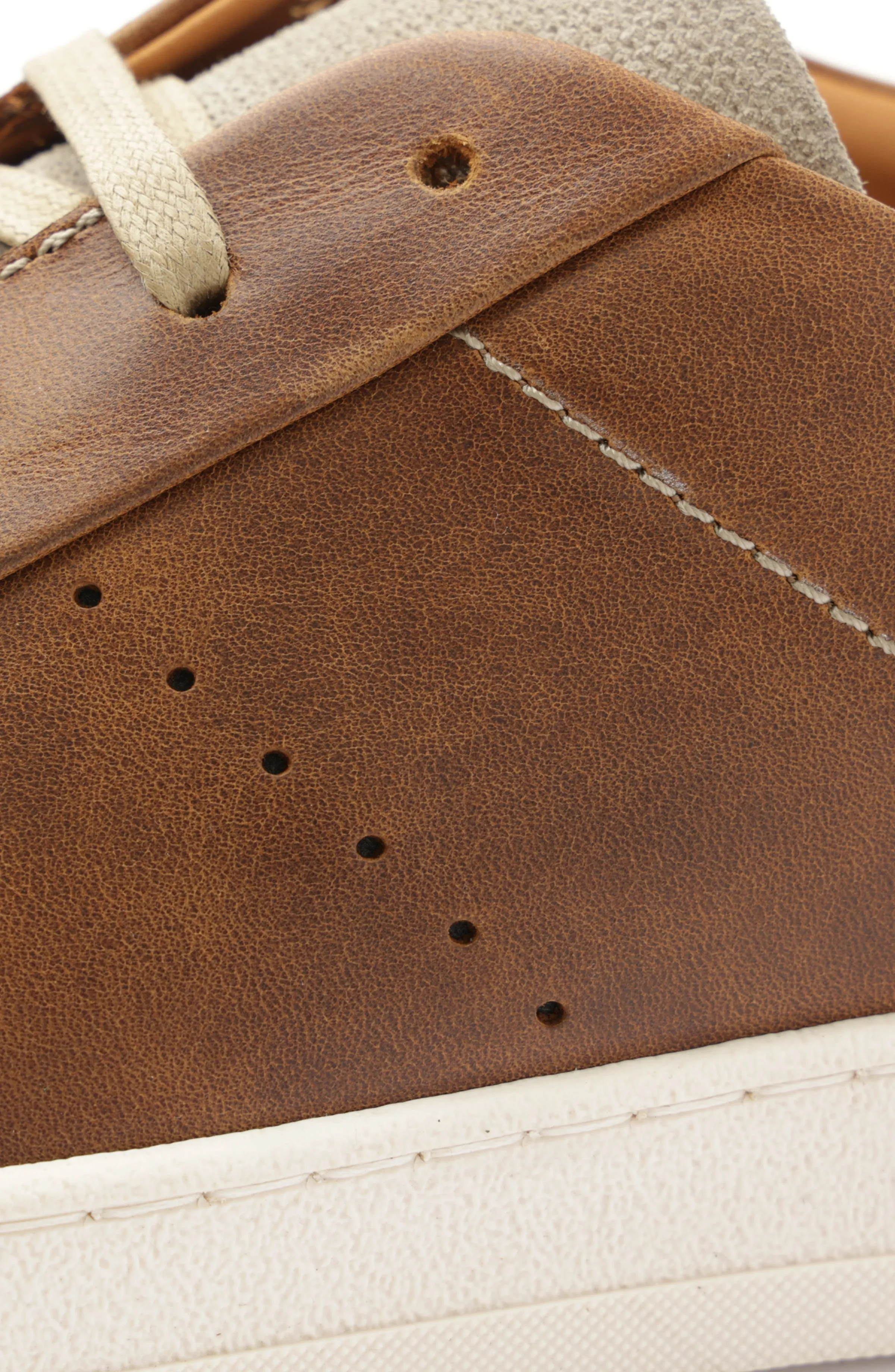 Dante Lace-to-Toe Leather/Suede Sneaker sold by Bruno Magli product image thumbnail 5