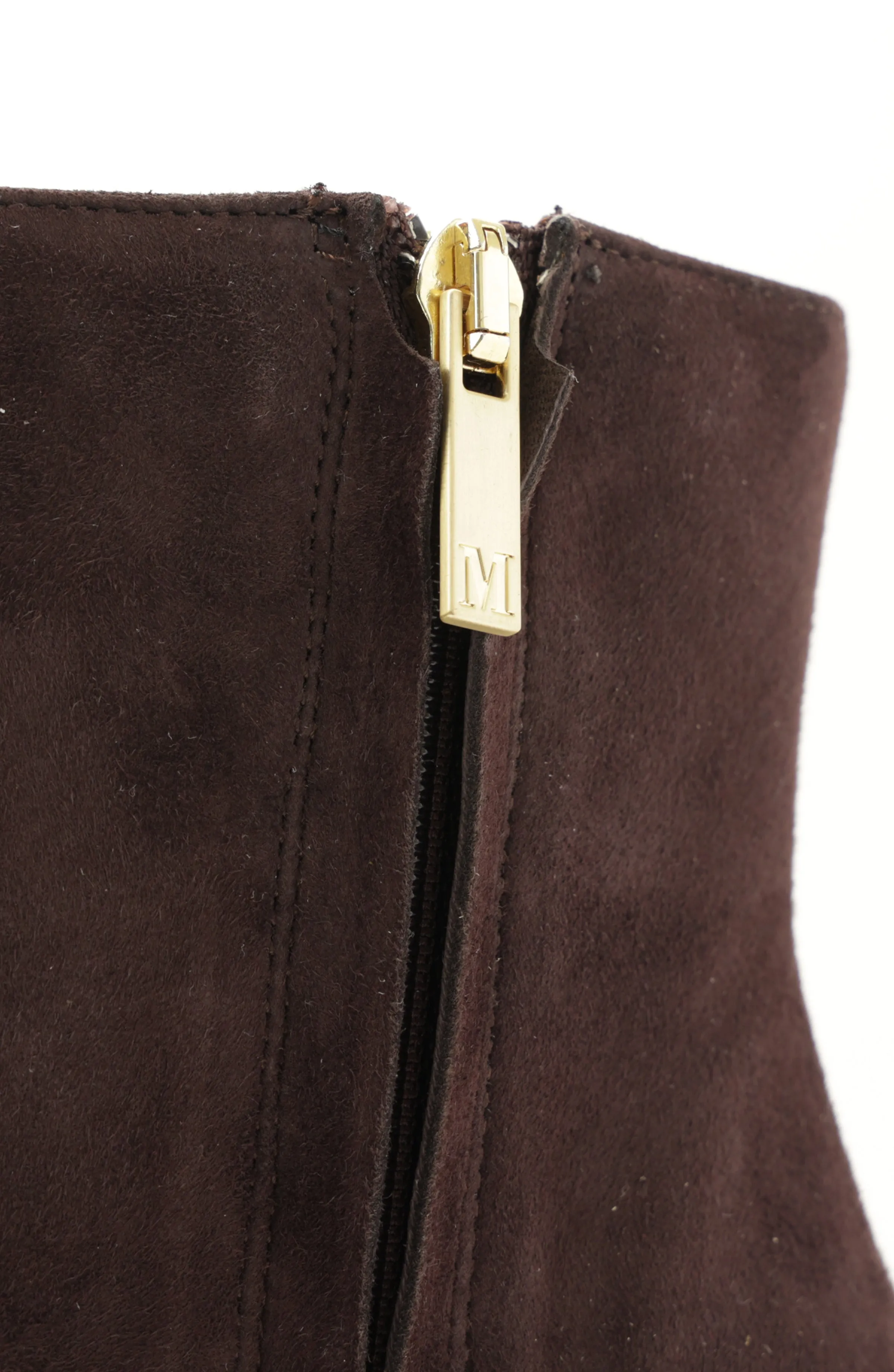 Vinny Suede Ankle Boot - Chocolate sold by Bruno Magli product image thumbnail 4