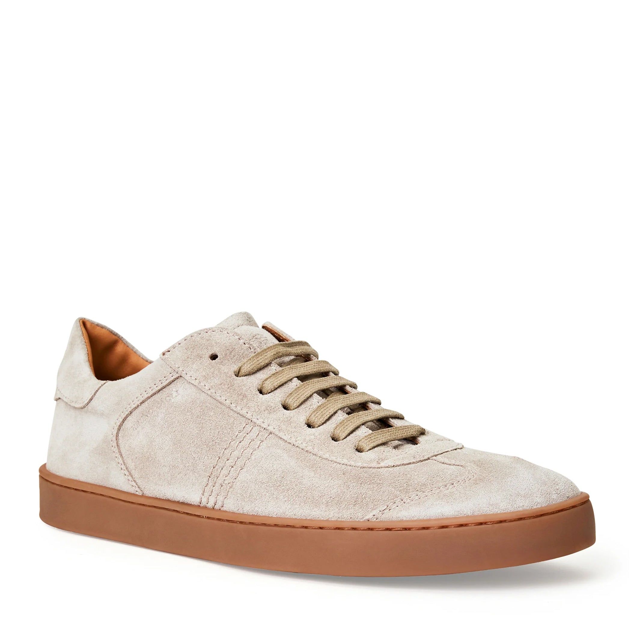 BONO SUEDE LACE-UP SNEAKER-SAND SUEDE sold by Bruno Magli