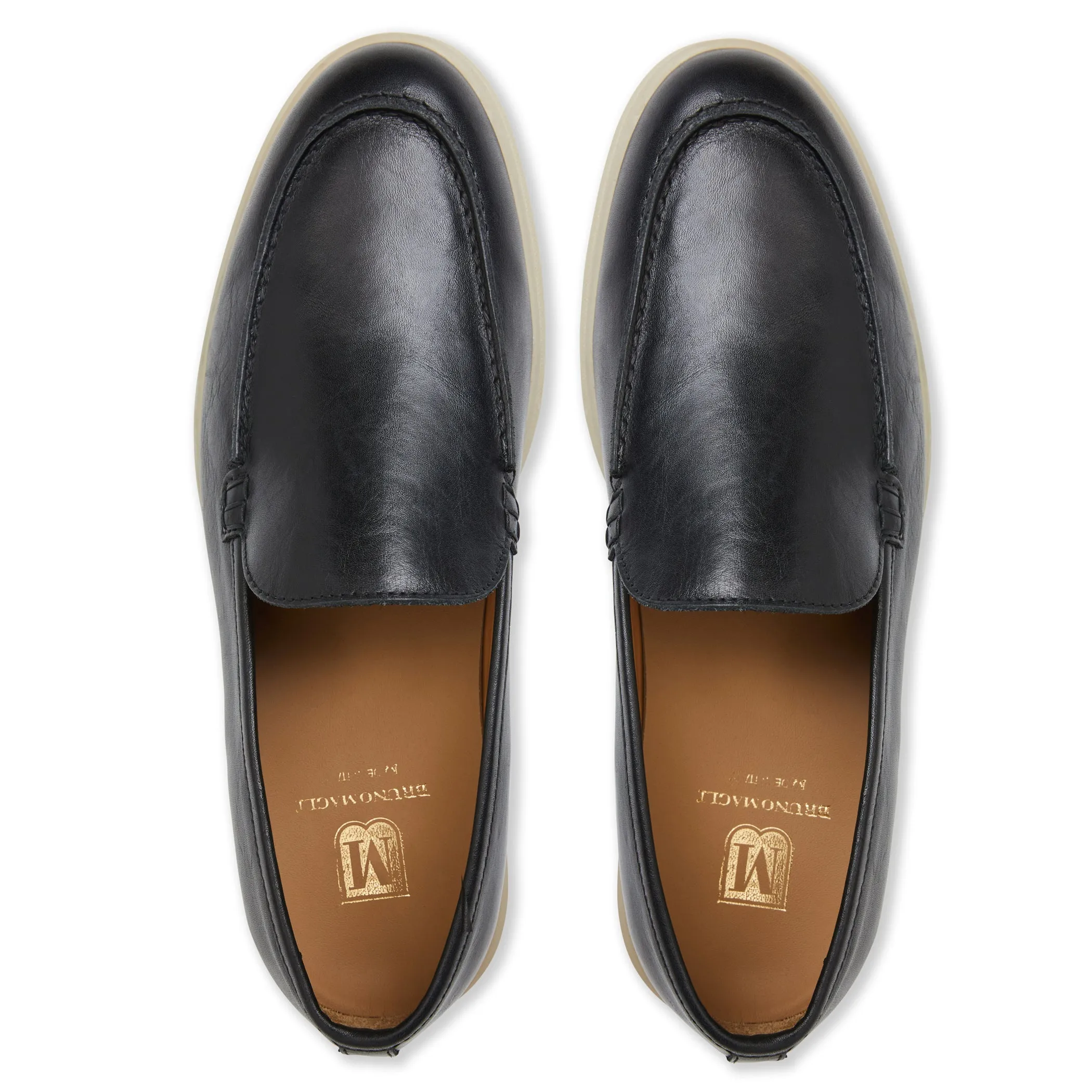 Primo Casual Slip on Loafer Black Leather sold by Bruno Magli product image thumbnail 3