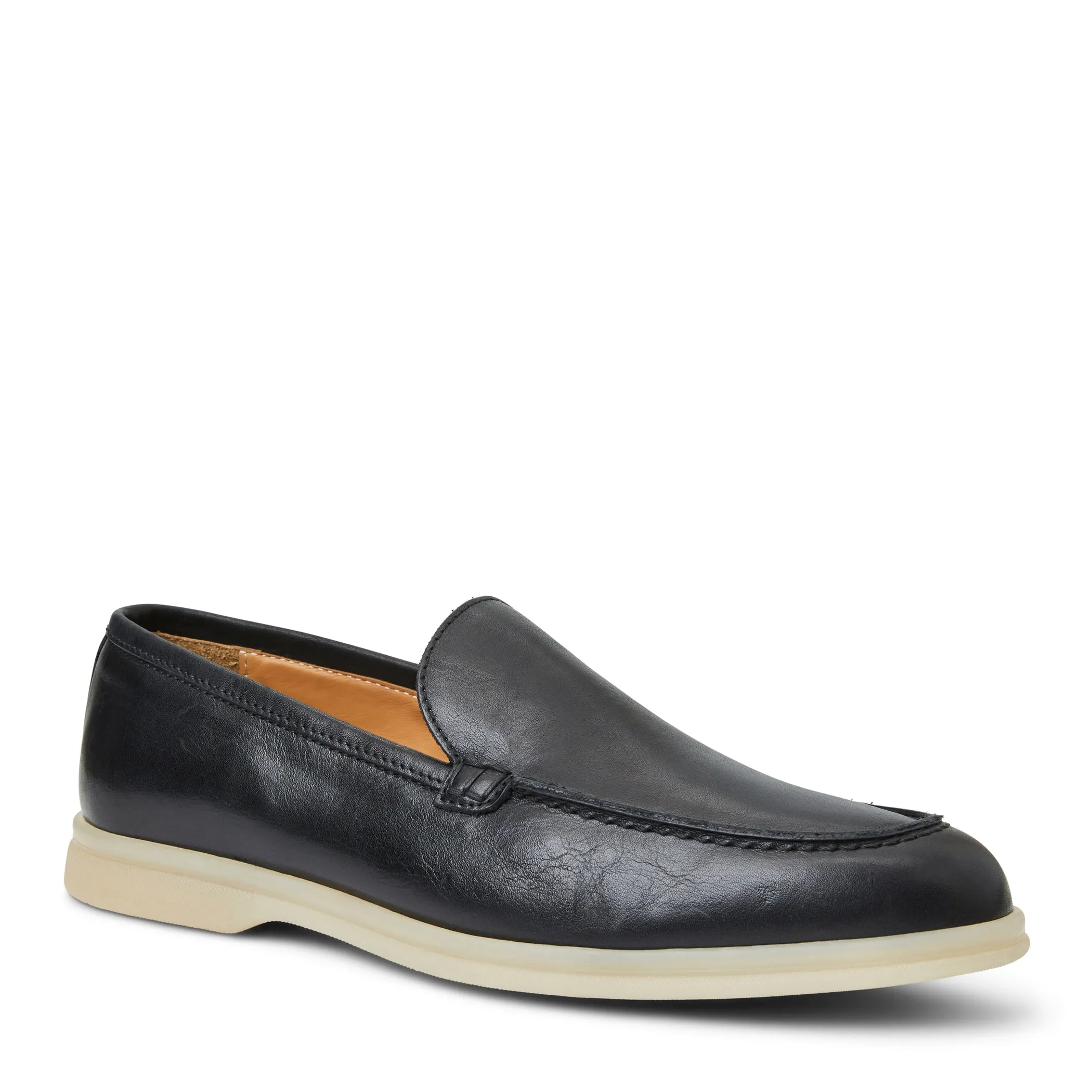 Primo Casual Slip on Loafer Black Leather sold by Bruno Magli