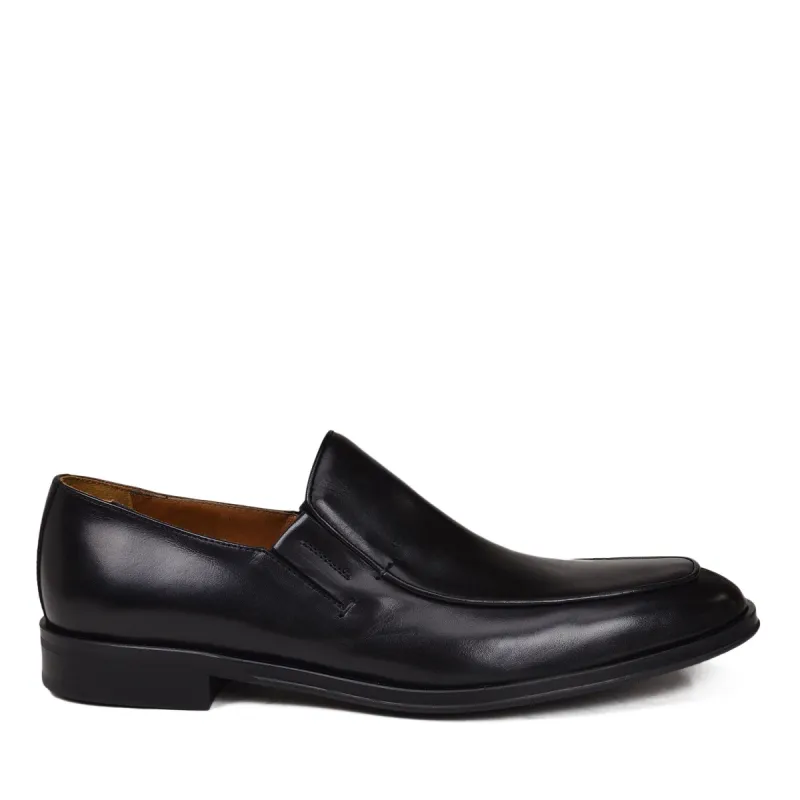 Nola Leather Slip-On Loafer - Black Leather sold by Bruno Magli