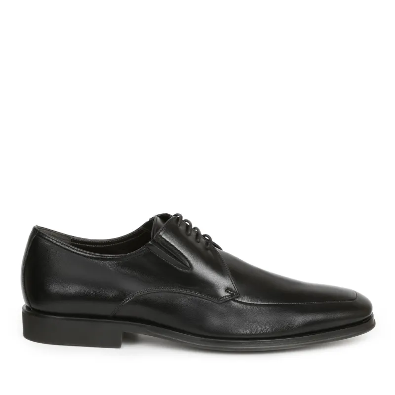Rich Leather Lace-Up - Black Leather sold by Bruno Magli