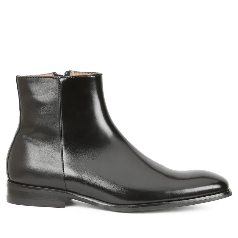 Nuncio Boot - Black Leather sold by Bruno Magli