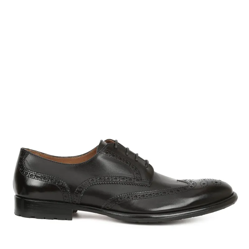 Parma Lace-up - Black Leather sold by Bruno Magli