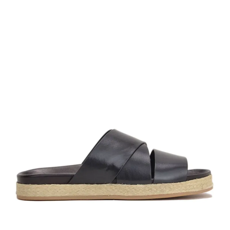 Isola Sandal - Black Leather sold by Bruno Magli