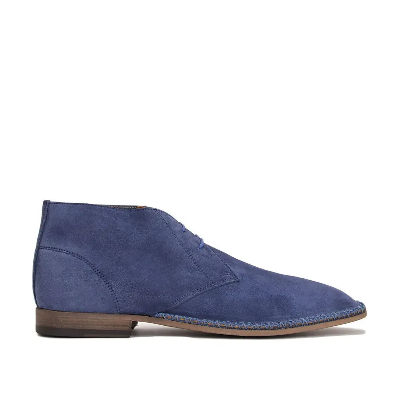 Tristin Boot - Blue Suede sold by Bruno Magli